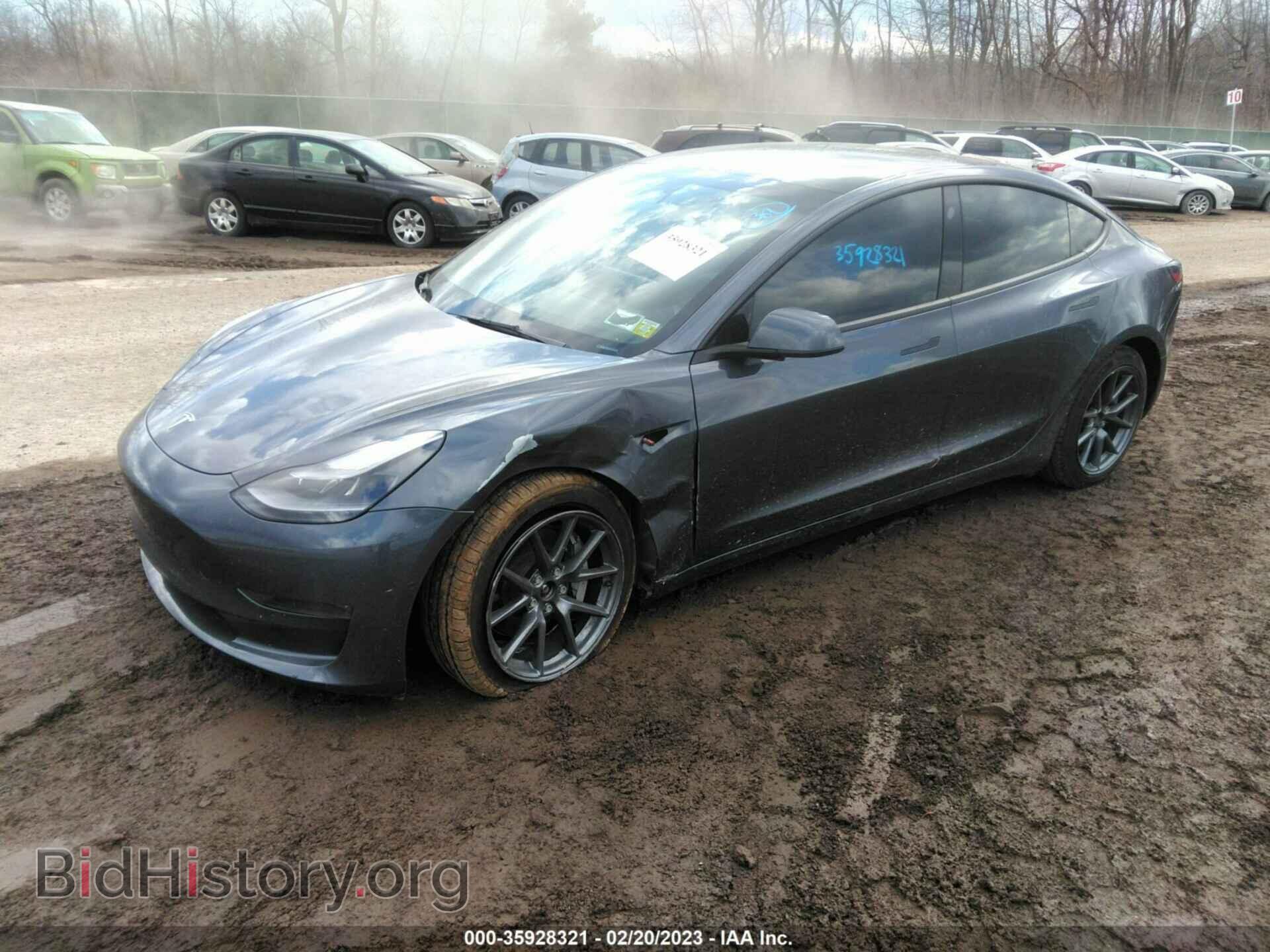 2022 TESLA MODEL 3 - VIN: 5YJ3E1EB7NF314039 - Photo 2