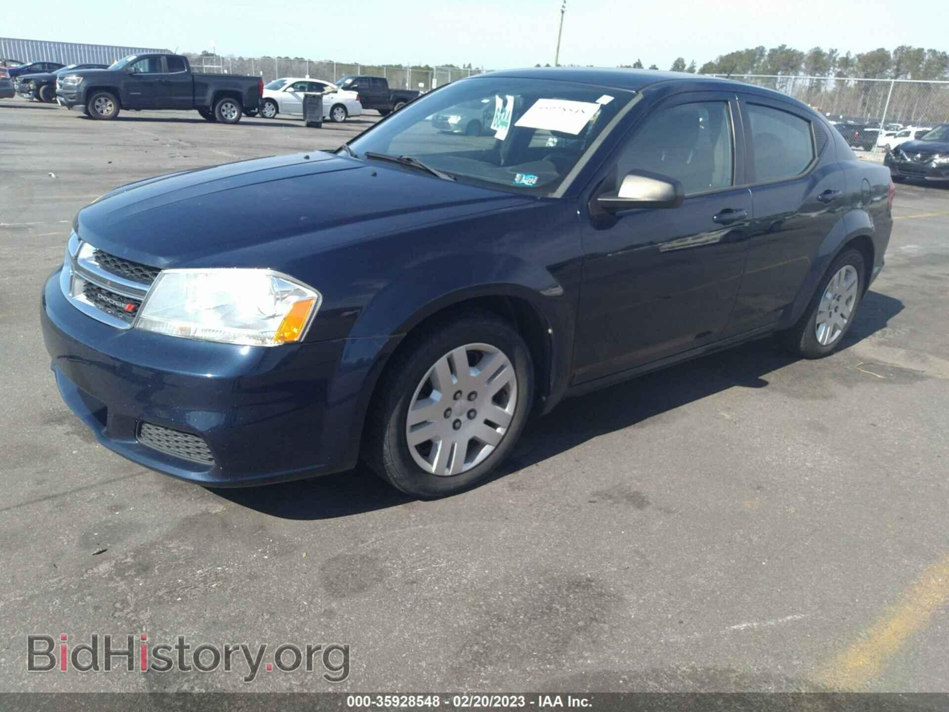 2013 DODGE AVENGER - VIN: 1C3CDZAB5DN616618 - Фото 2