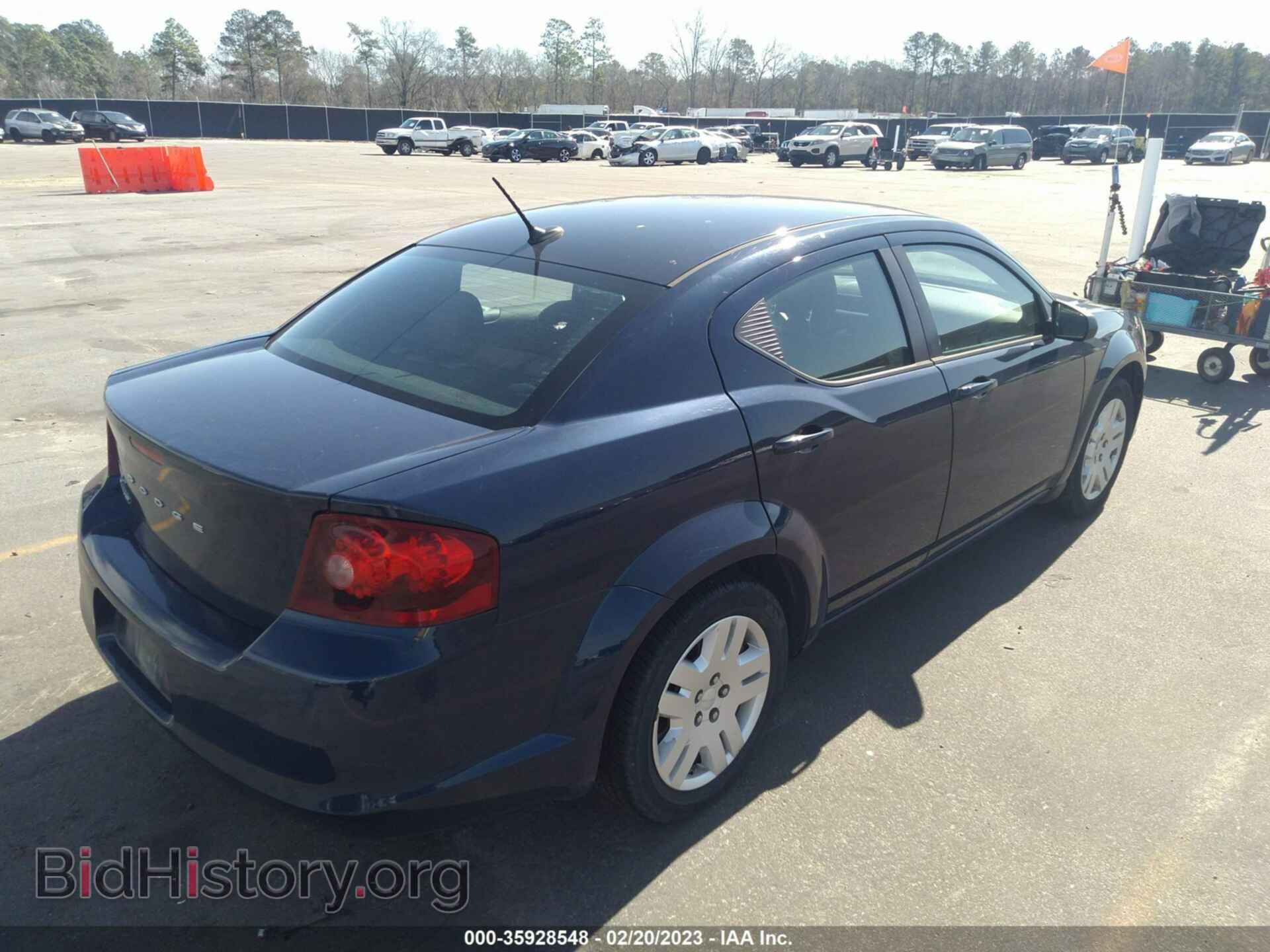 2013 DODGE AVENGER - VIN: 1C3CDZAB5DN616618 - Фото 4