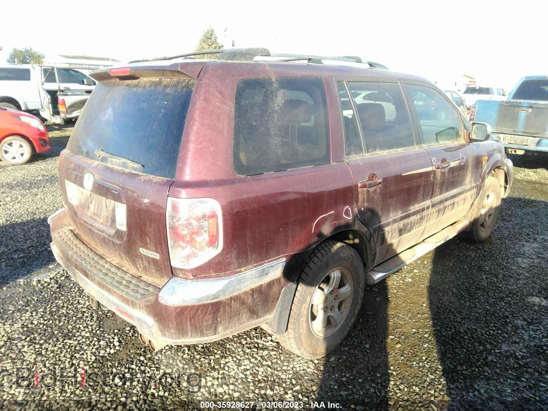 2008 HONDA PILOT - VIN: 5FNYF18558B033225 - Photo 4