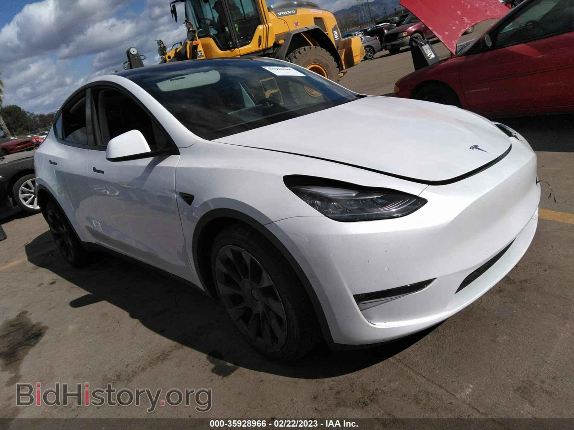 Photo 5YJYGDEE8MF278467 - TESLA MODEL Y 2021