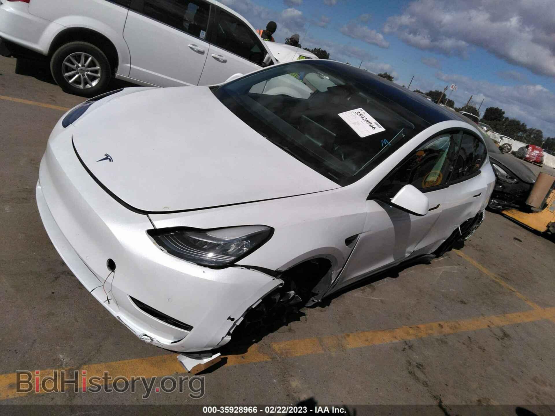 2021 TESLA MODEL Y - VIN: 5YJYGDEE8MF278467 - Photo 2