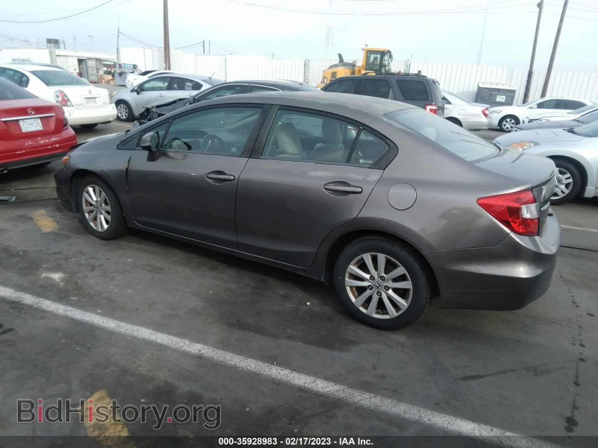 2012 HONDA CIVIC SDN - VIN: 2HGFB2F89CH605505 - Фото 3