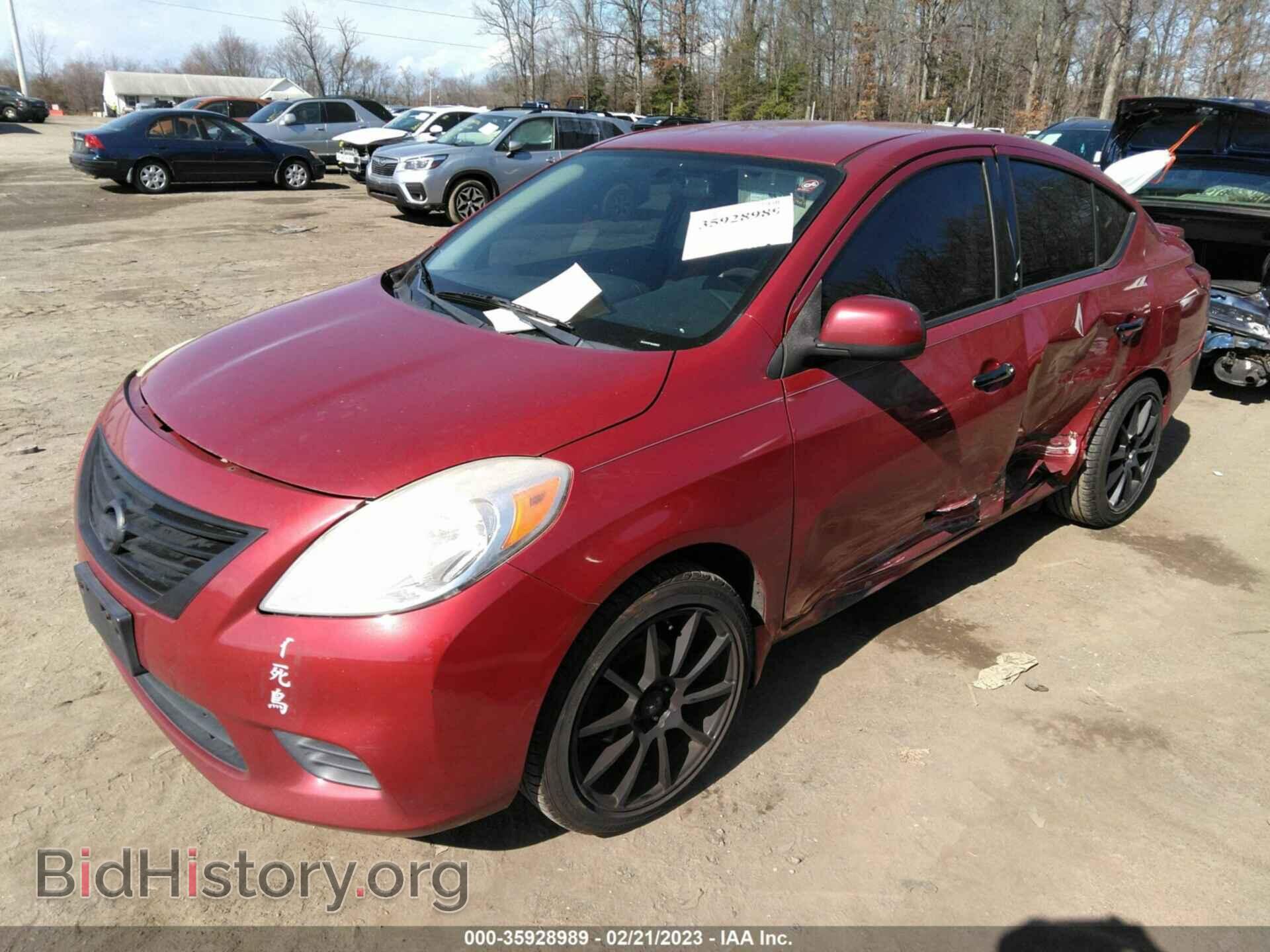 2014 NISSAN VERSA - VIN: 3N1CN7AP1EL829675 - Фото 2