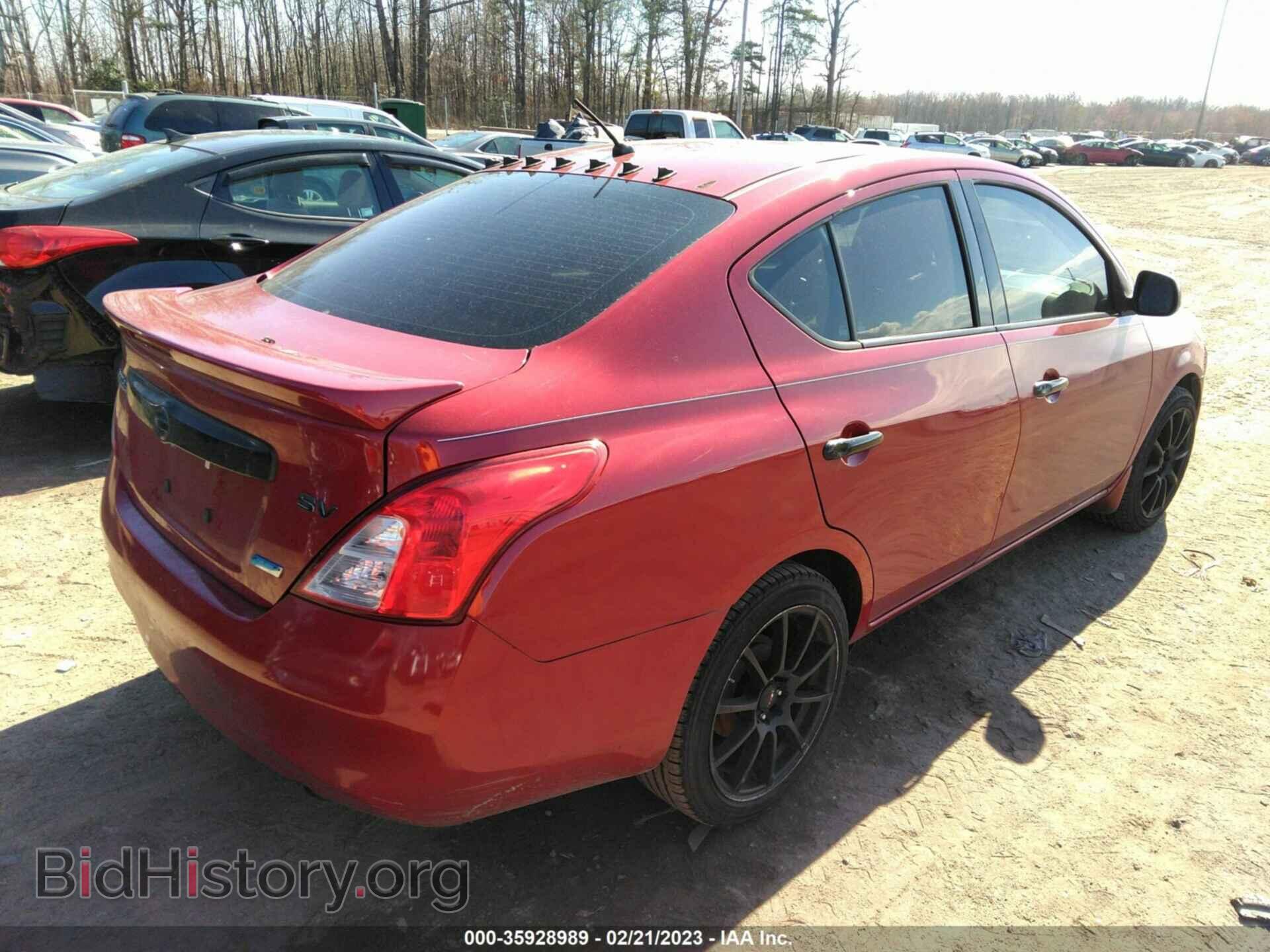 2014 NISSAN VERSA - VIN: 3N1CN7AP1EL829675 - Фото 4