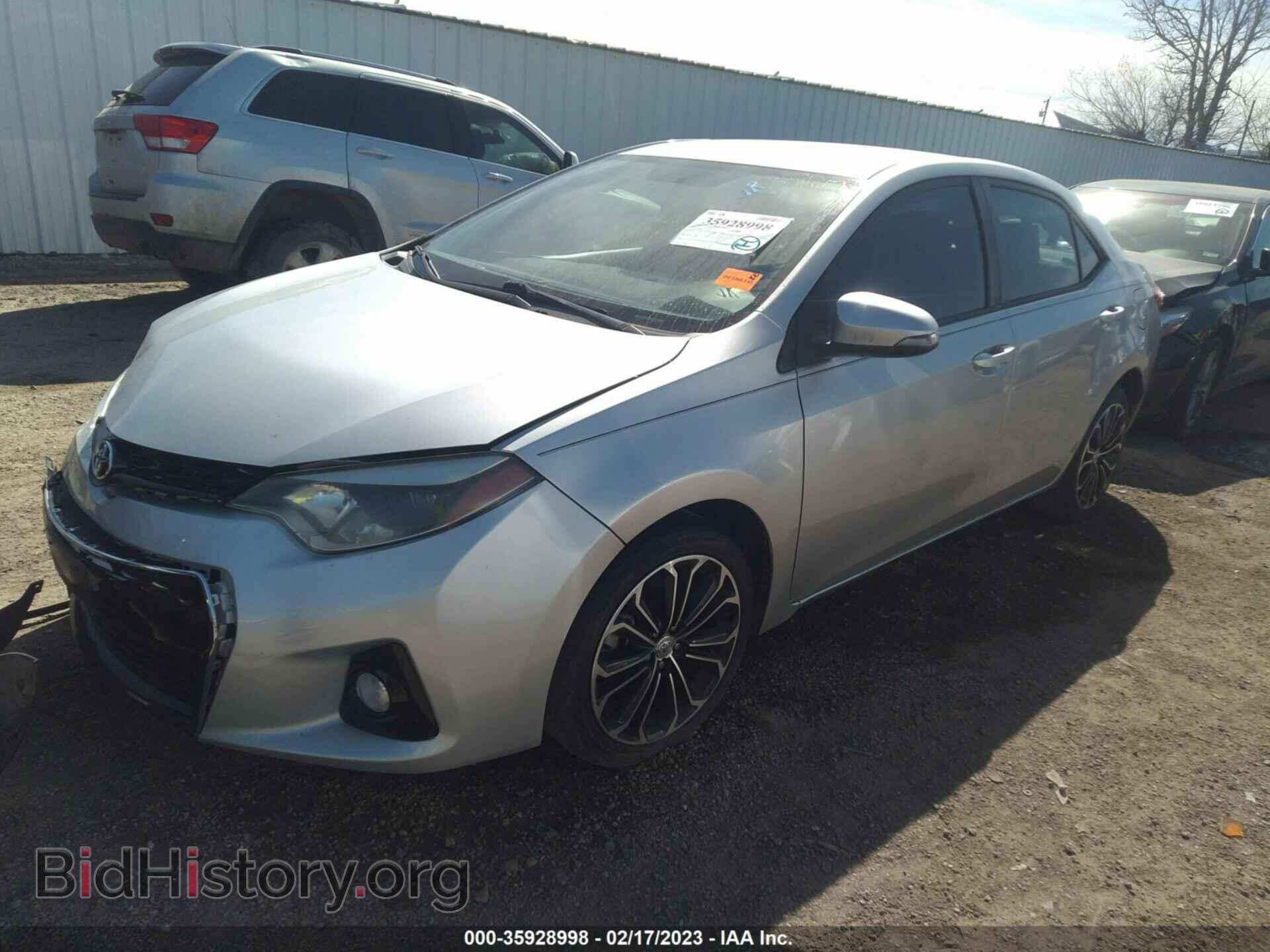 2014 TOYOTA COROLLA - VIN: 5YFBURHEXEP097979 - Фото 2