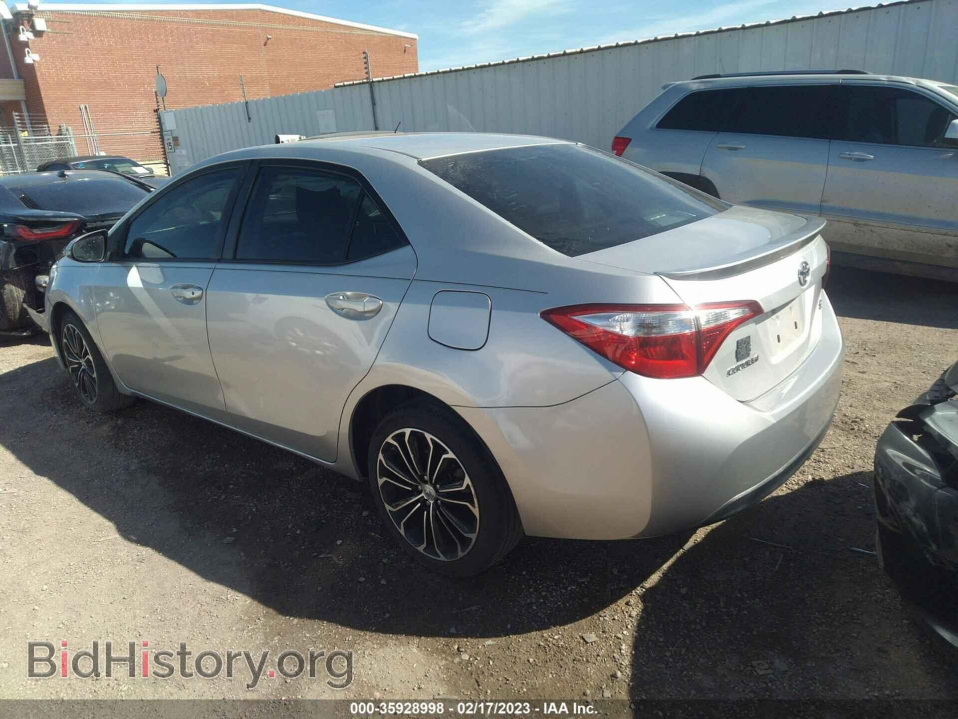 2014 TOYOTA COROLLA - VIN: 5YFBURHEXEP097979 - Фото 3
