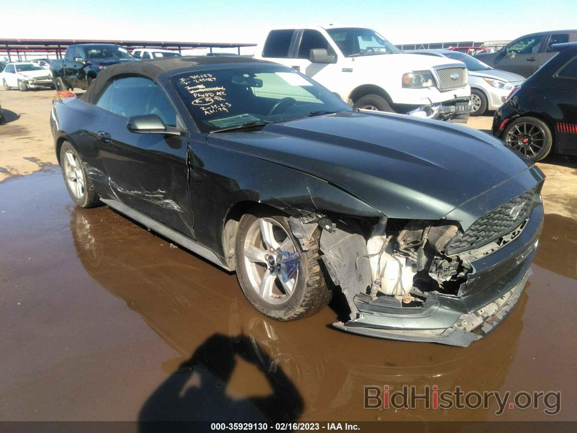 Photo 1FATP8EM5G5295487 - FORD MUSTANG 2016