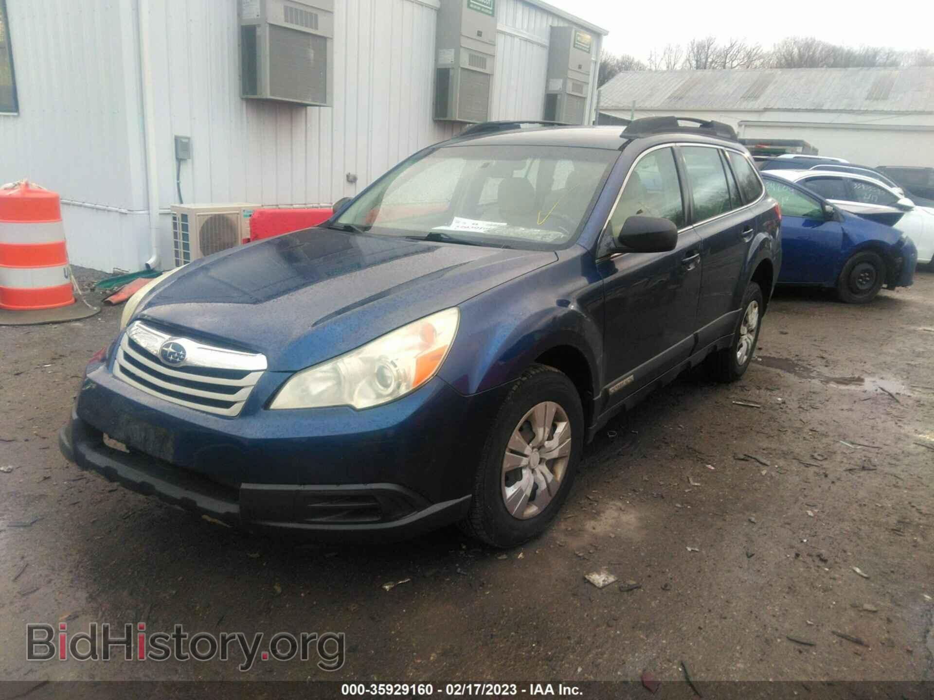 2011 SUBARU OUTBACK - VIN: 4S4BRBAC4B3399060 - Фото 2