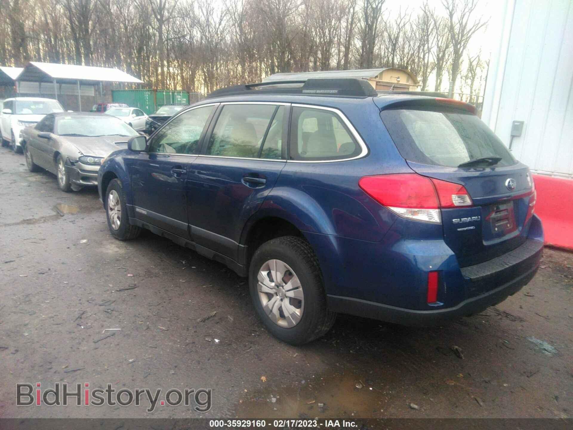 2011 SUBARU OUTBACK - VIN: 4S4BRBAC4B3399060 - Фото 3