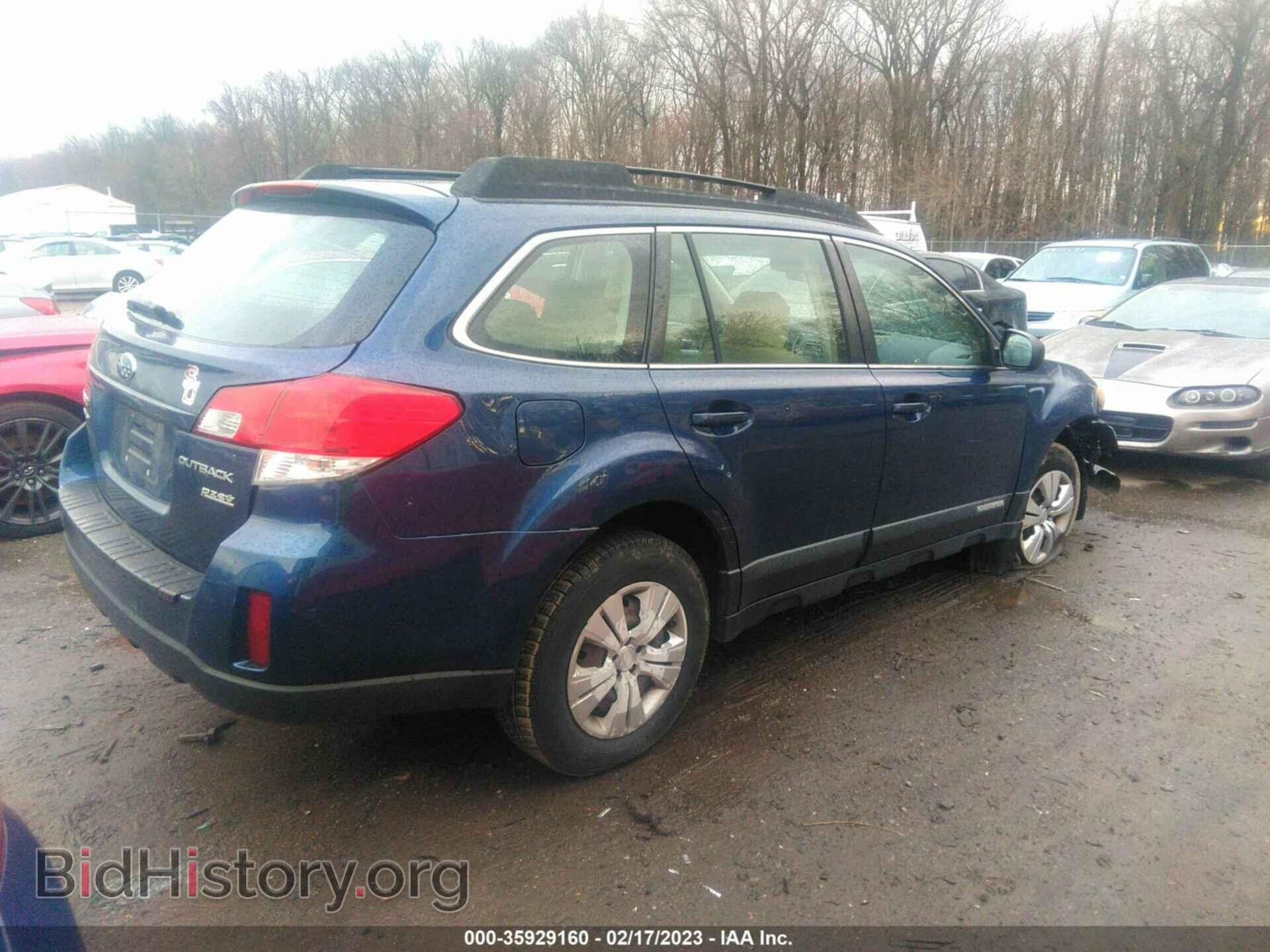 2011 SUBARU OUTBACK - VIN: 4S4BRBAC4B3399060 - Фото 4
