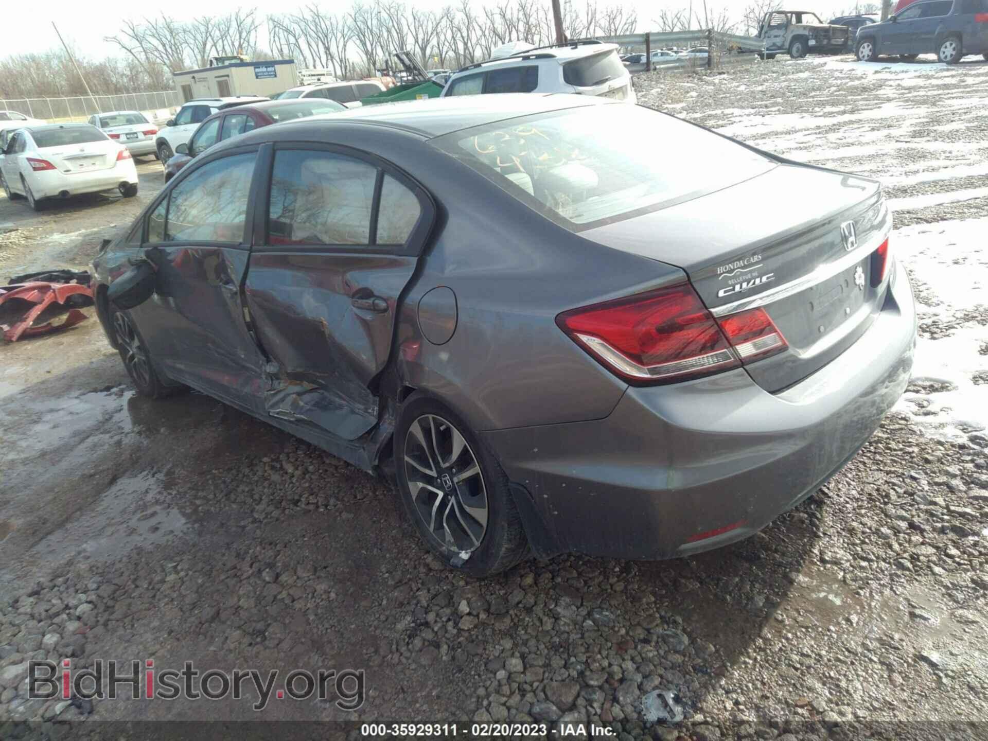 2013 HONDA CIVIC SDN - VIN: 2HGFB2F85DH514507 - Фото 3