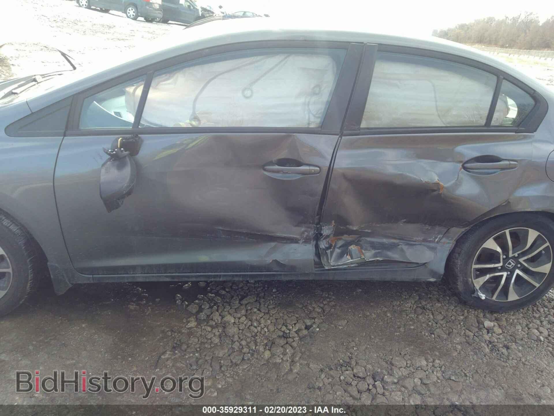 2013 HONDA CIVIC SDN - VIN: 2HGFB2F85DH514507 - Фото 6
