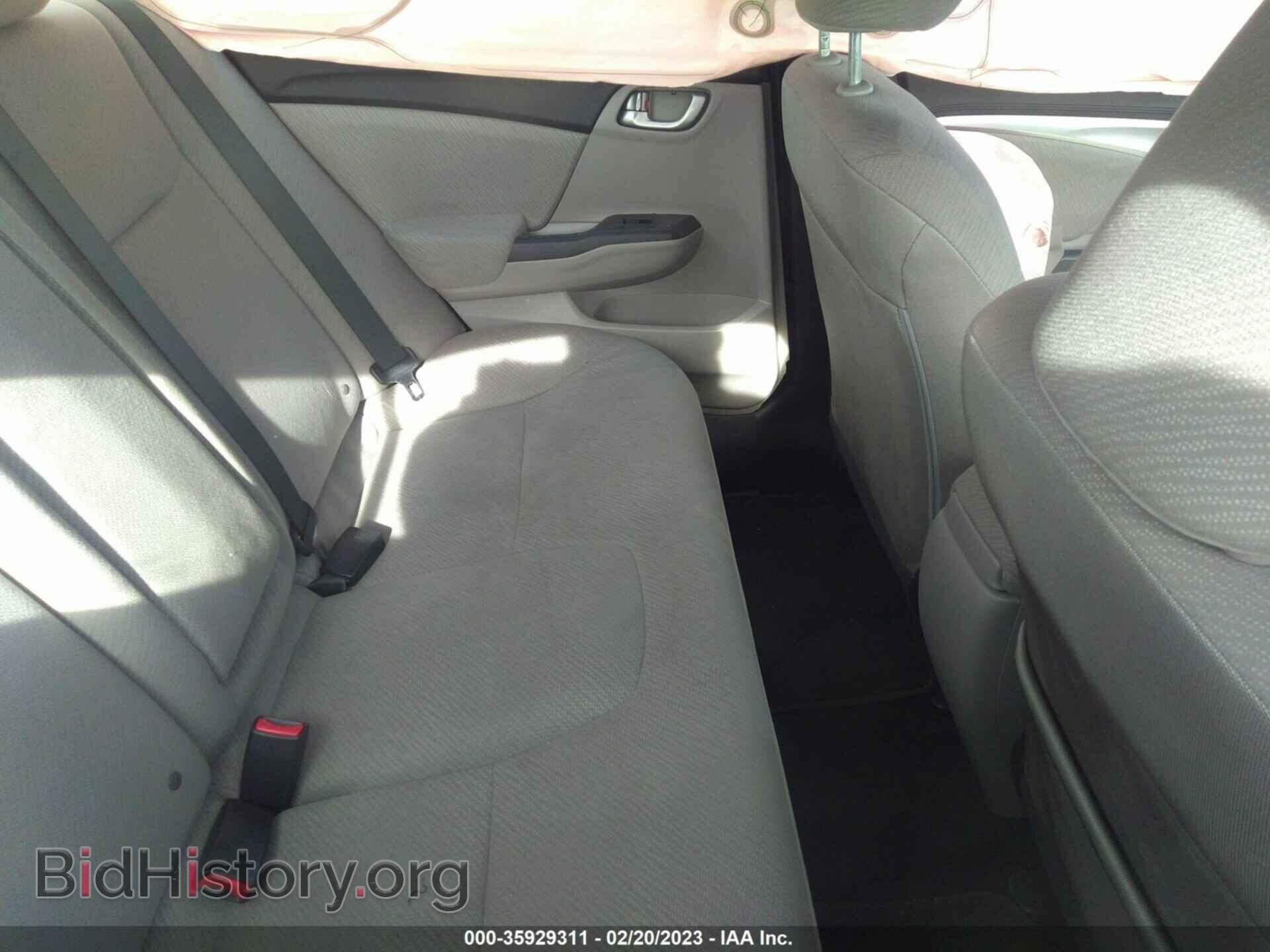 2013 HONDA CIVIC SDN - VIN: 2HGFB2F85DH514507 - Фото 8