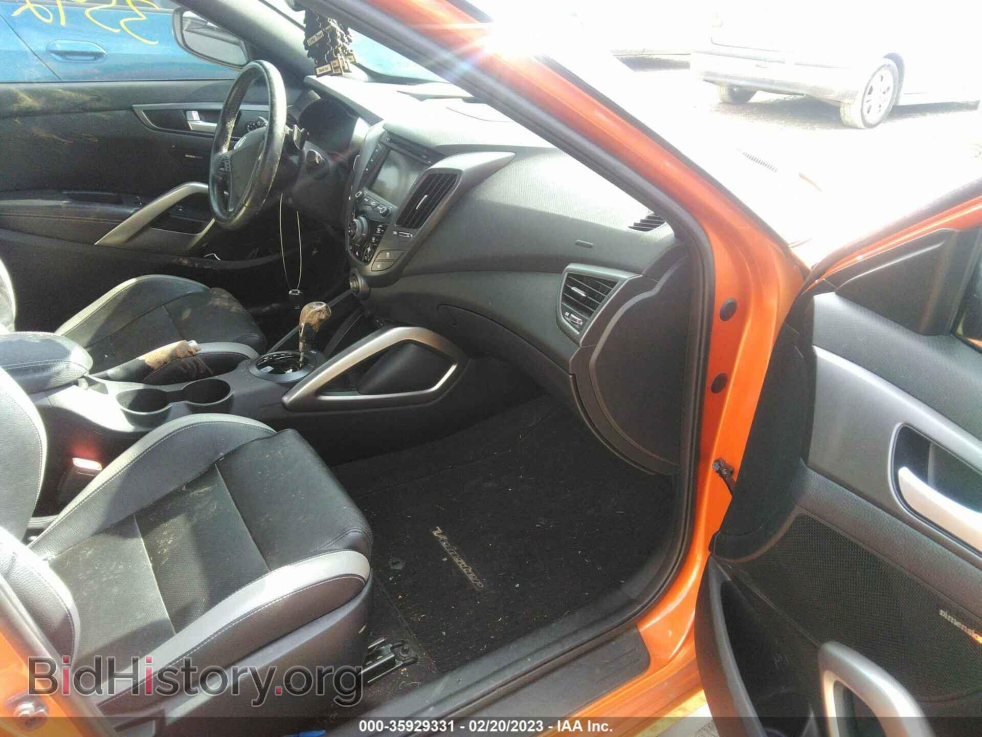 2016 HYUNDAI VELOSTER - VIN: KMHTC6AE2GU270590 - Фото 5