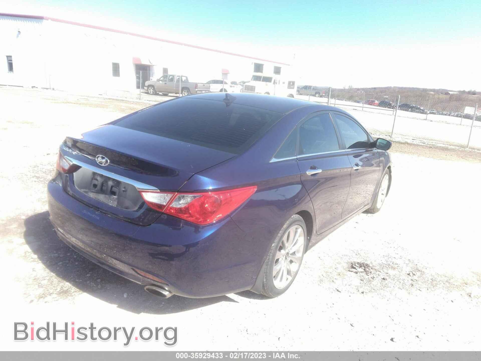 2013 HYUNDAI SONATA - VIN: 5NPEC4AC3DH811099 - Фото 4