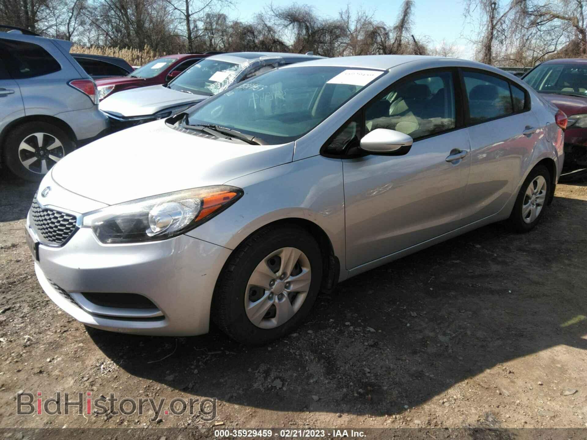2016 KIA FORTE - VIN: KNAFK4A62G5531404 - Фото 2