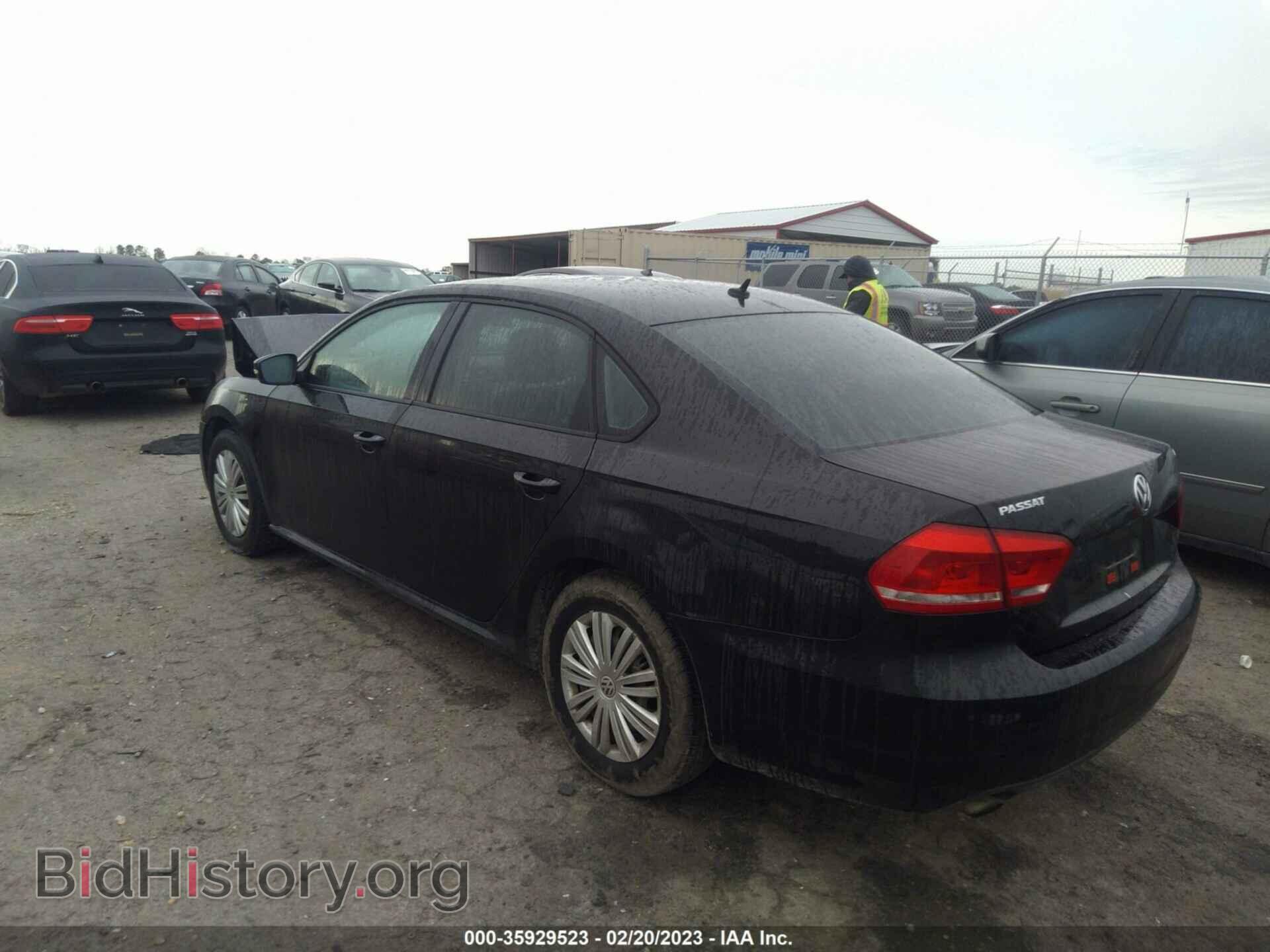 2014 VOLKSWAGEN PASSAT - VIN: 1VWAT7A3XEC036360 - Фото 3