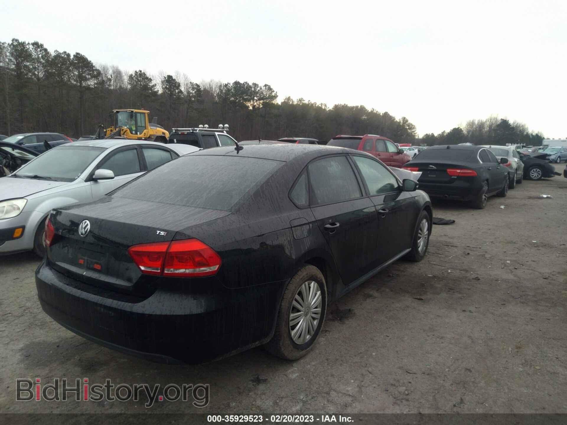 2014 VOLKSWAGEN PASSAT - VIN: 1VWAT7A3XEC036360 - Фото 4