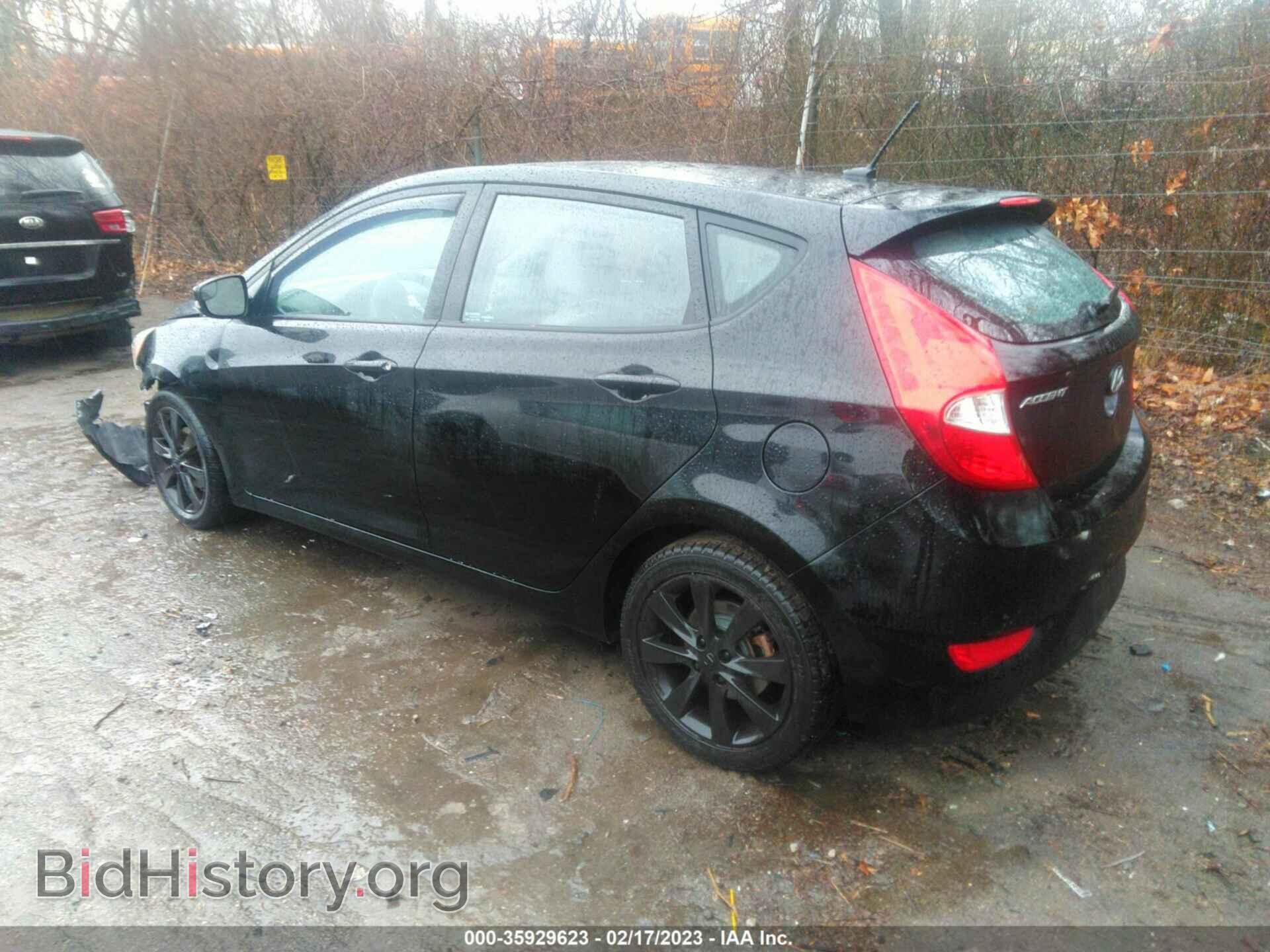 2014 HYUNDAI ACCENT - VIN: KMHCU5AE0EU148315 - Фото 3