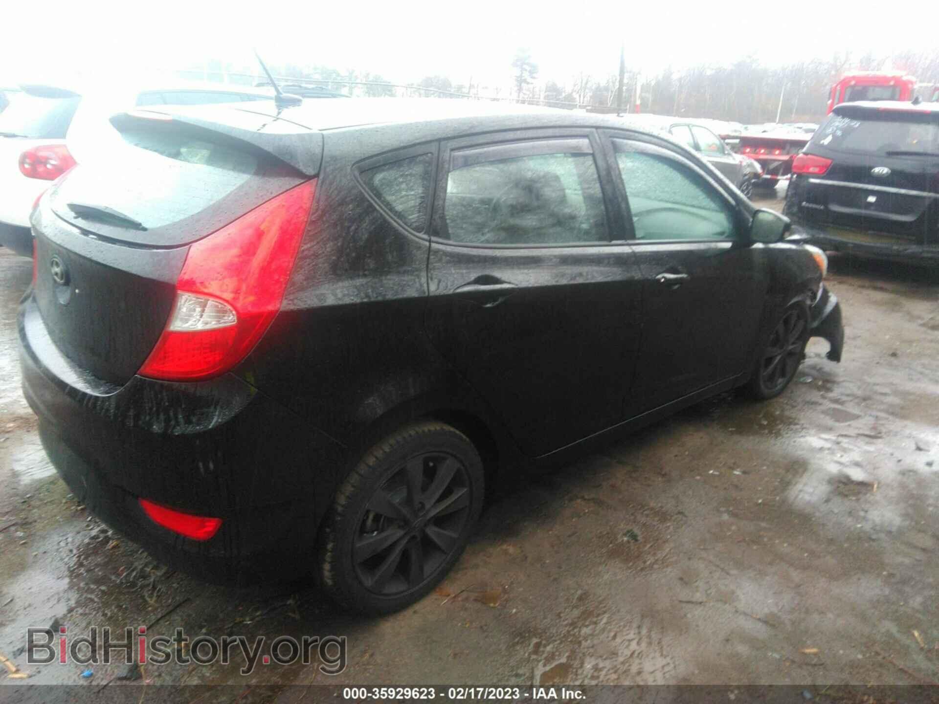 2014 HYUNDAI ACCENT - VIN: KMHCU5AE0EU148315 - Фото 4