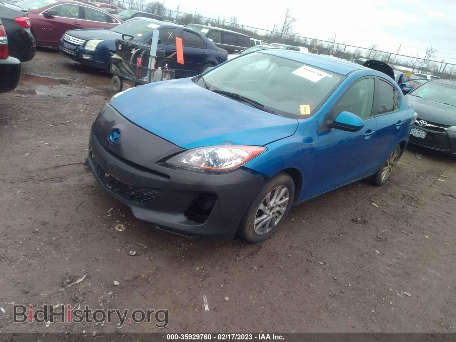 2012 MAZDA MAZDA3 - VIN: JM1BL1V72C1694362 - Фото 2