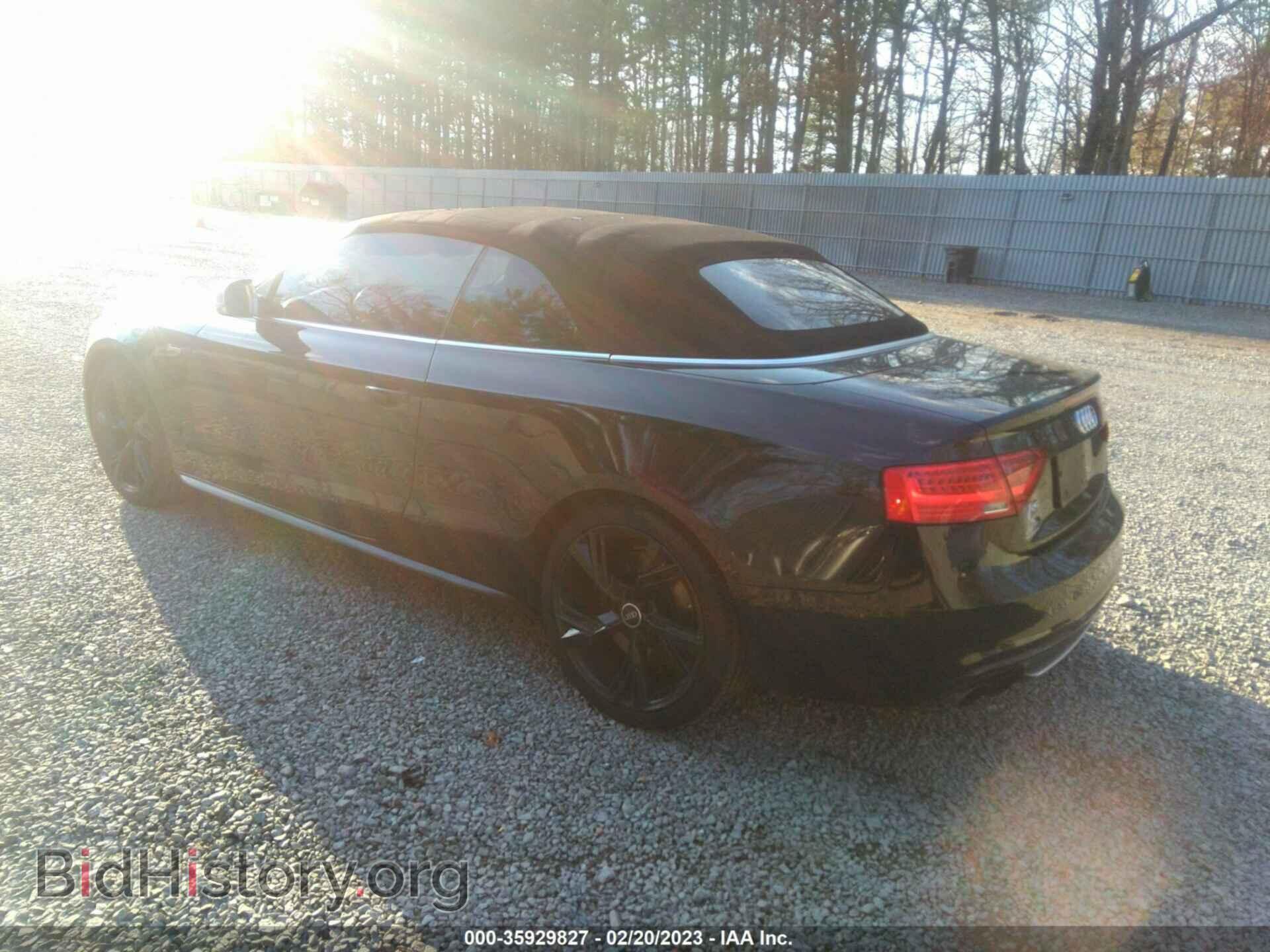 2014 AUDI S5 - VIN: WAUCGAFH3EN010962 - Фото 3