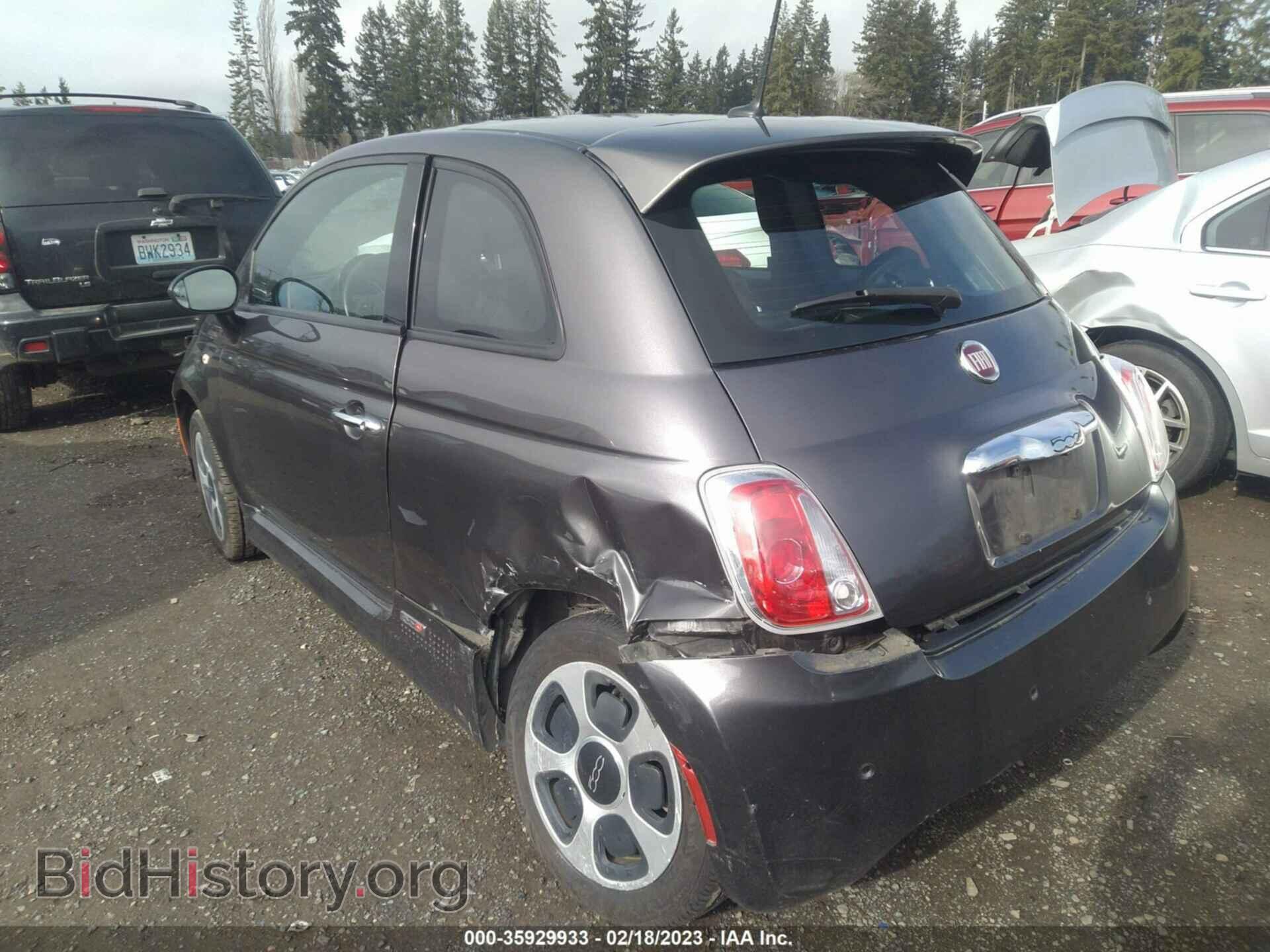 2015 FIAT 500E - VIN: 3C3CFFGE2FT579704 - Фото 3