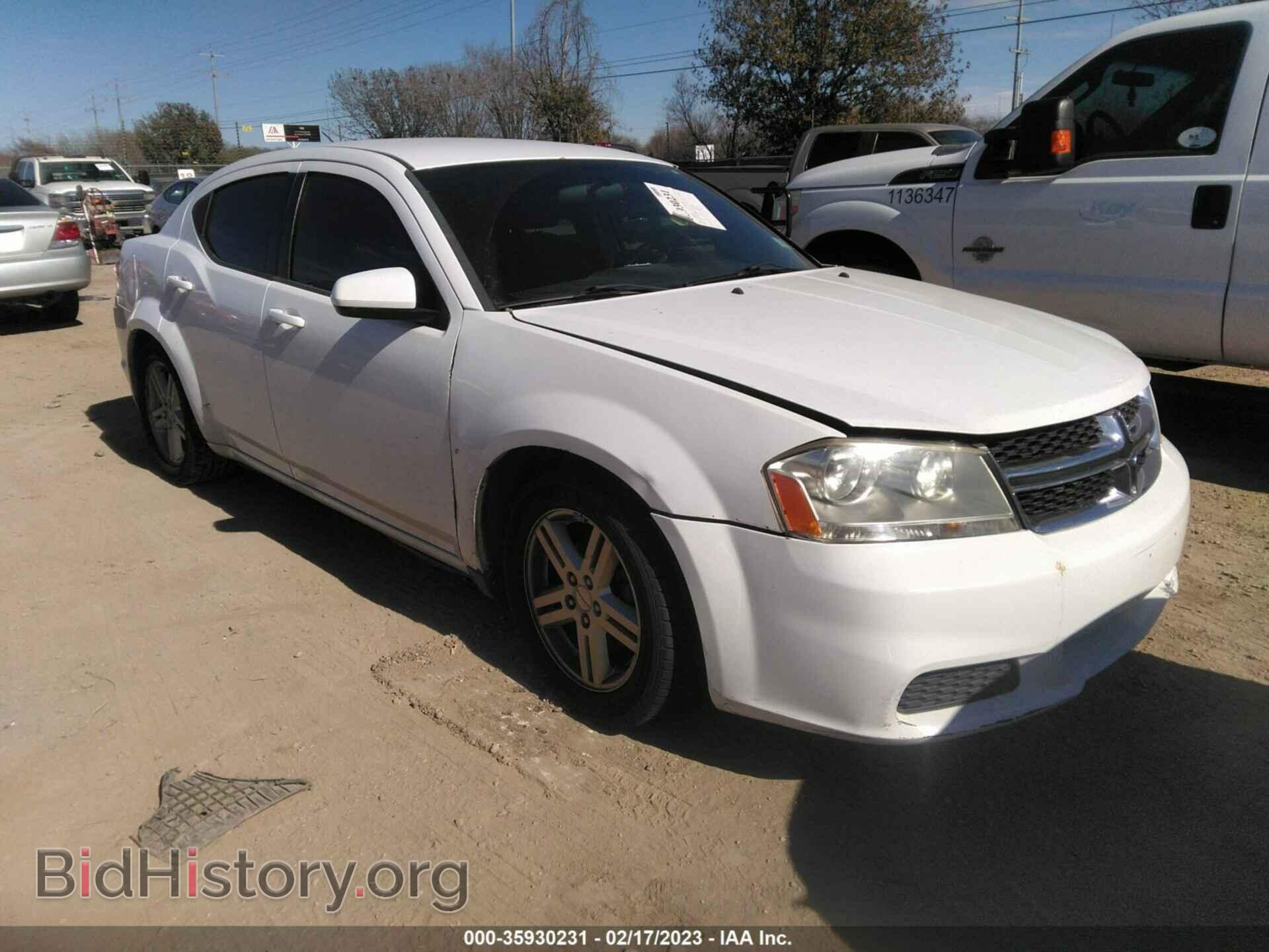 Photo 1C3CDZCB9CN219585 - DODGE AVENGER 2012