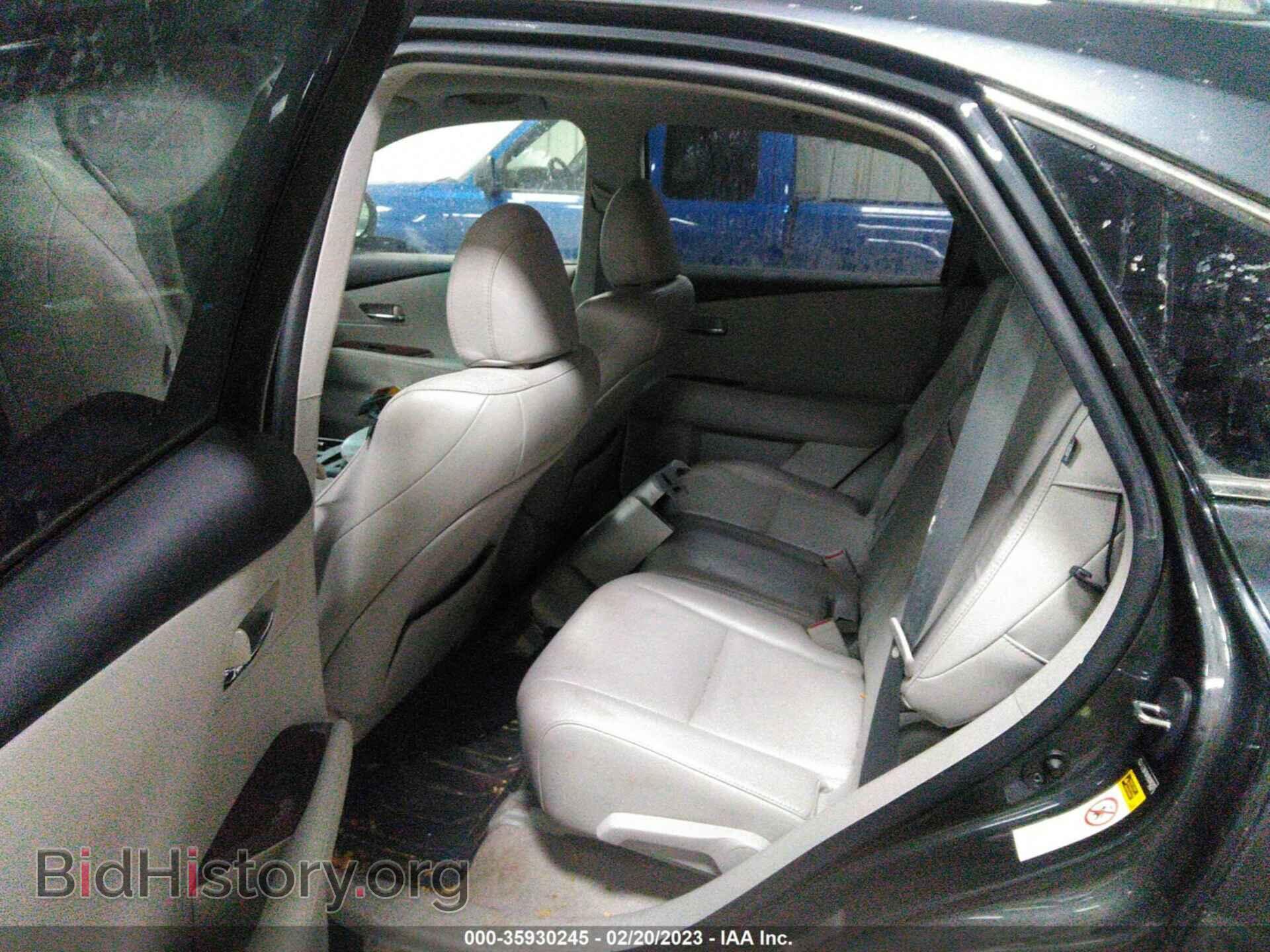 2011 LEXUS RX 350 - VIN: 2T2BK1BA1BC083702 - Фото 8
