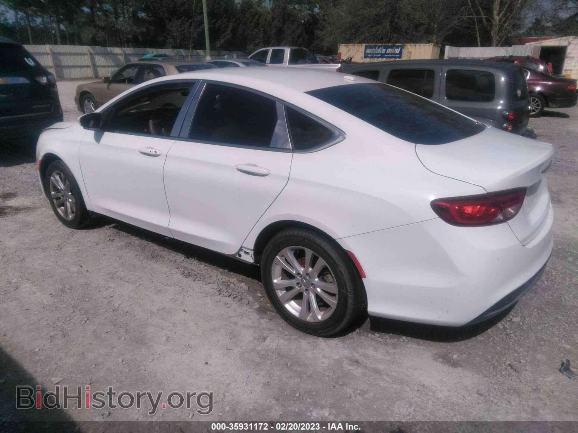 2015 CHRYSLER 200 - VIN: 1C3CCCAB2FN527088 - Фото 3