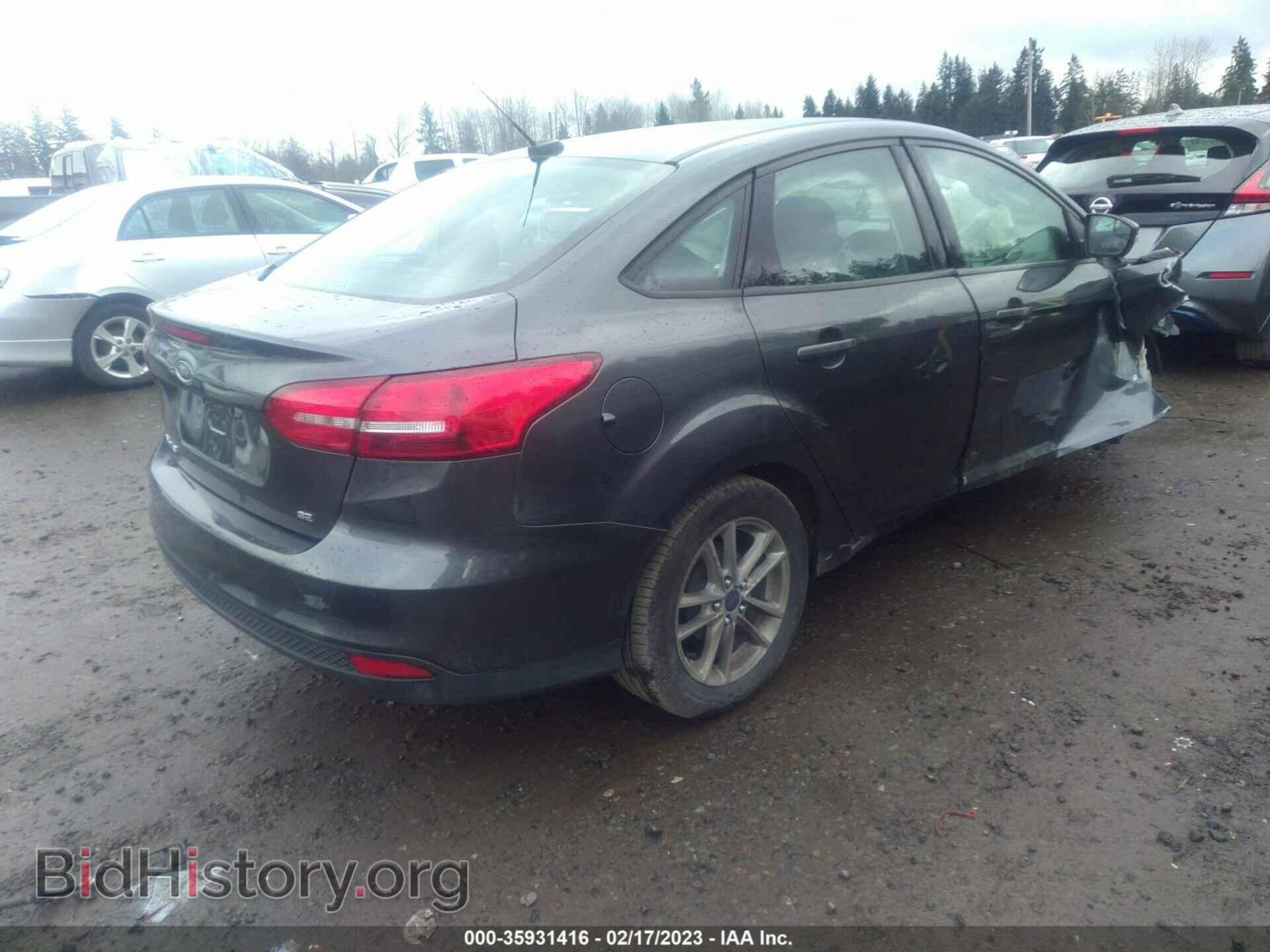 2017 FORD FOCUS - VIN: 1FADP3F27HL245837 - Фото 4