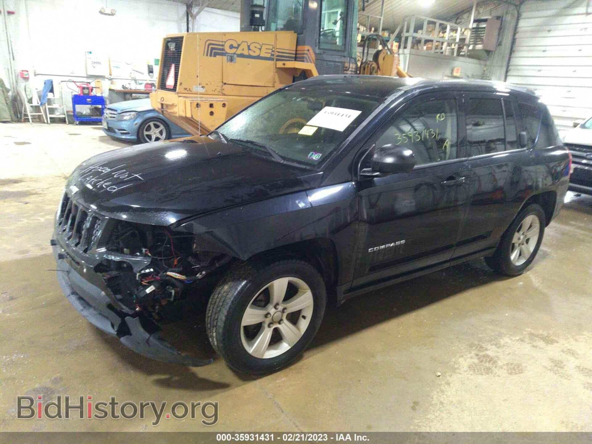 2014 JEEP COMPASS - VIN: 1C4NJDBB9ED749114 - Фото 2