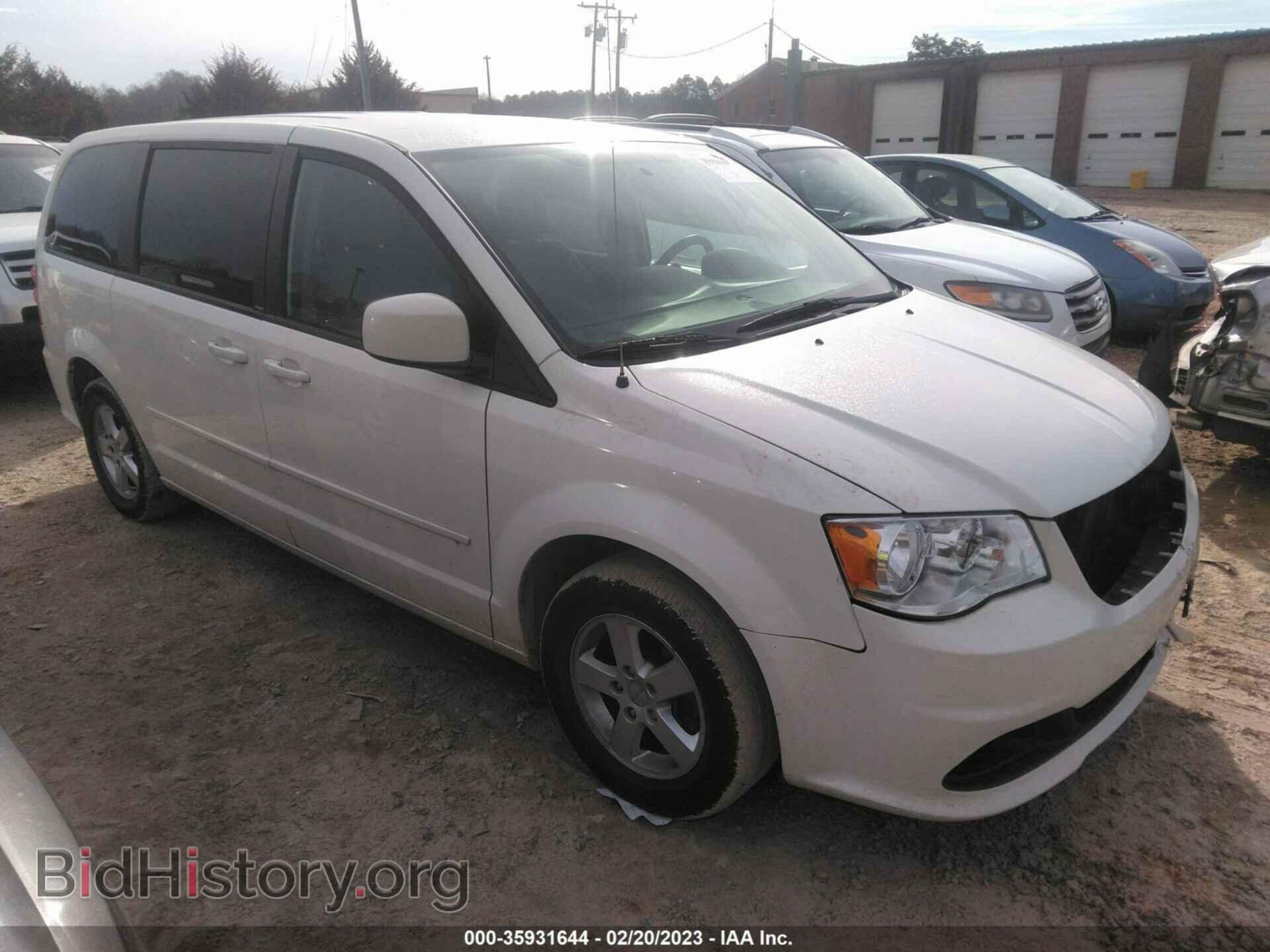Photo 2C4RDGCG4CR304178 - DODGE GRAND CARAVAN 2012