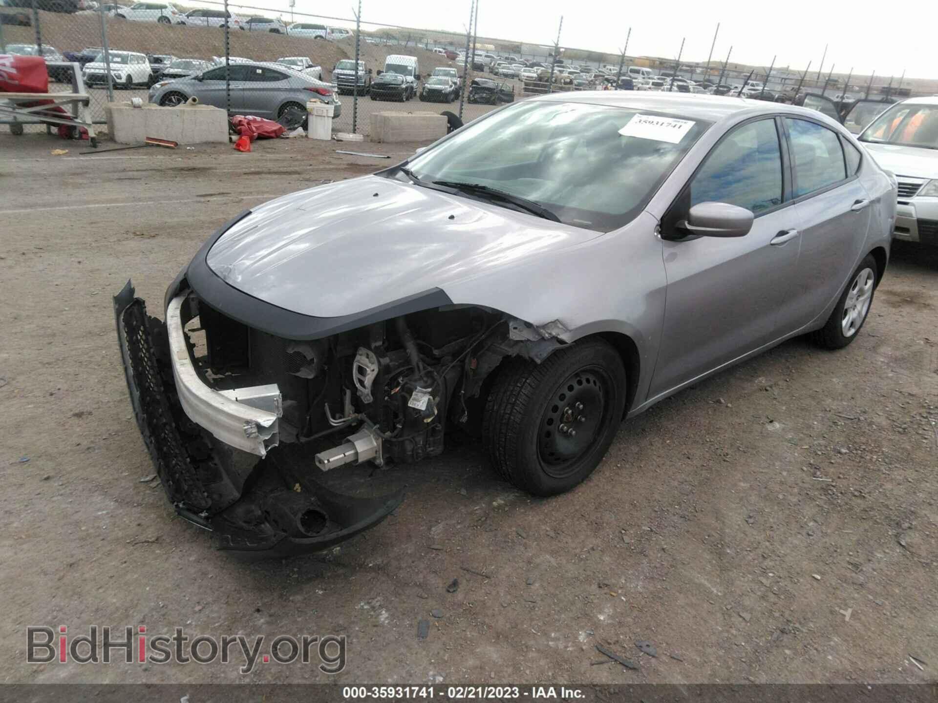 2015 DODGE DART - VIN: 1C3CDFAA6FD213004 - Фото 2