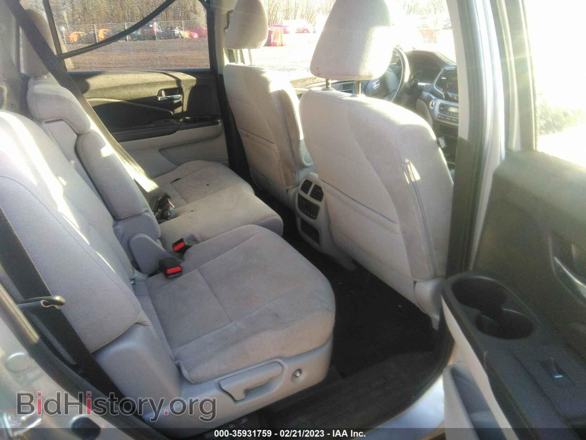 2019 HONDA PILOT - VIN: 5FNYF6H30KB044023 - Фото 8