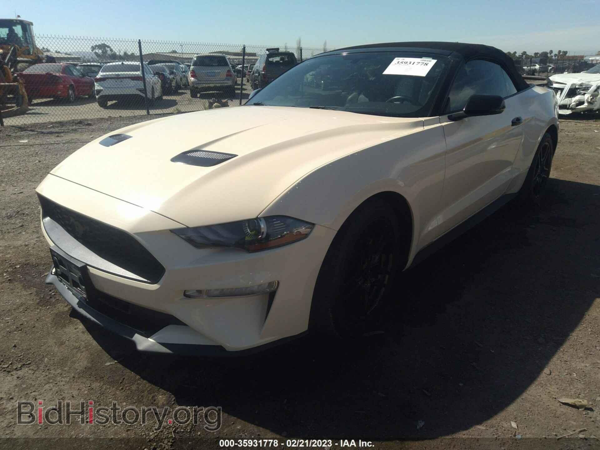 2019 FORD MUSTANG - VIN: 1FATP8UH6K5109176 - Фото 2