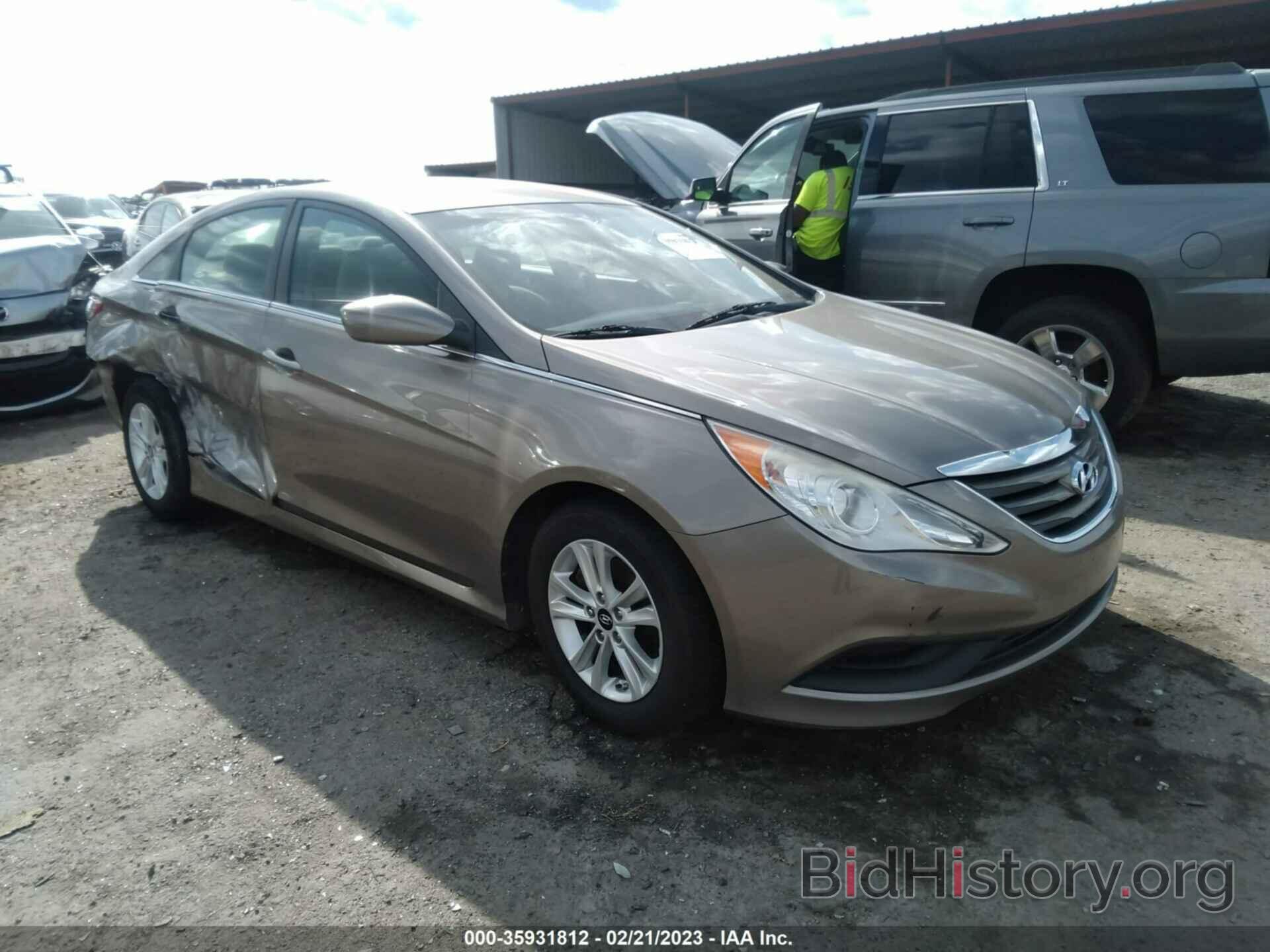 Photo 5NPEB4AC5EH914271 - HYUNDAI SONATA 2014