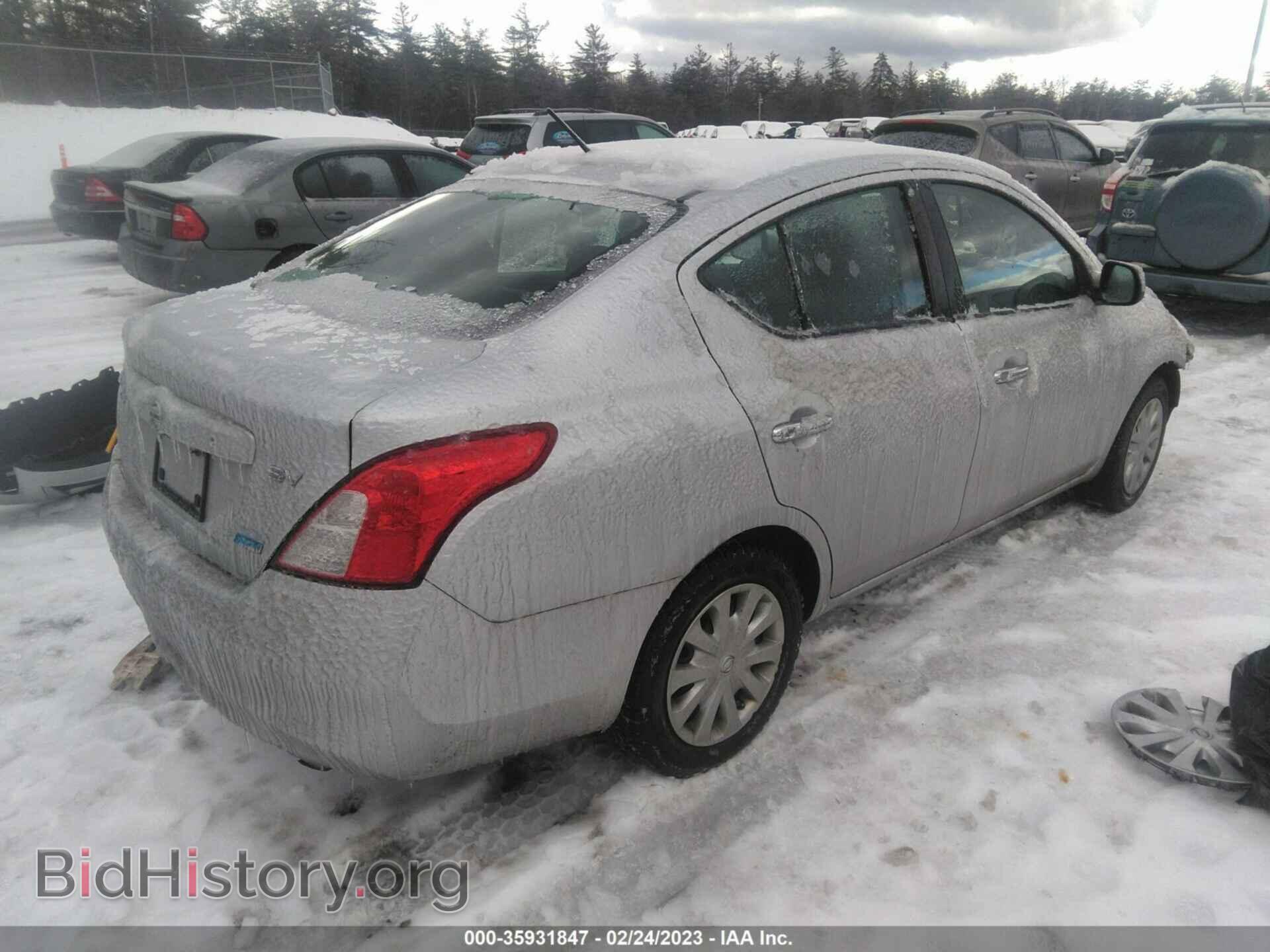 2012 NISSAN VERSA - VIN: 3N1CN7AP4CL800863 - Фото 4