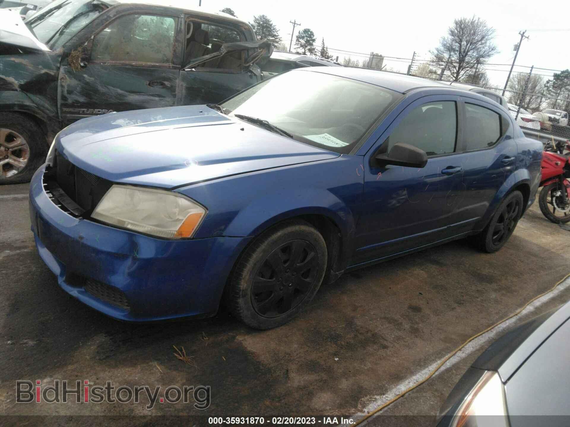2012 DODGE AVENGER - VIN: 1C3CDZAB3CN231427 - Фото 2