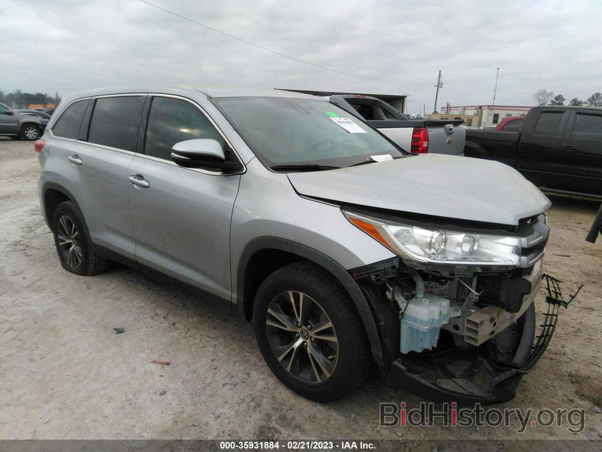 Photo 5TDZARFH5KS049989 - TOYOTA HIGHLANDER 2019