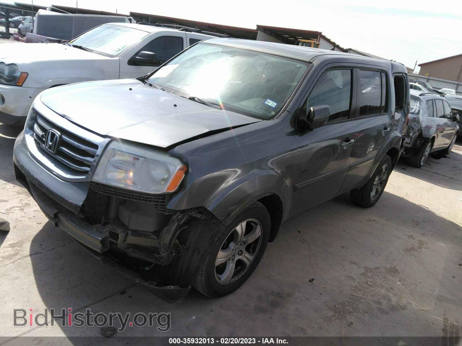 2013 HONDA PILOT - VIN: 5FNYF3H79DB024051 - Фото 2