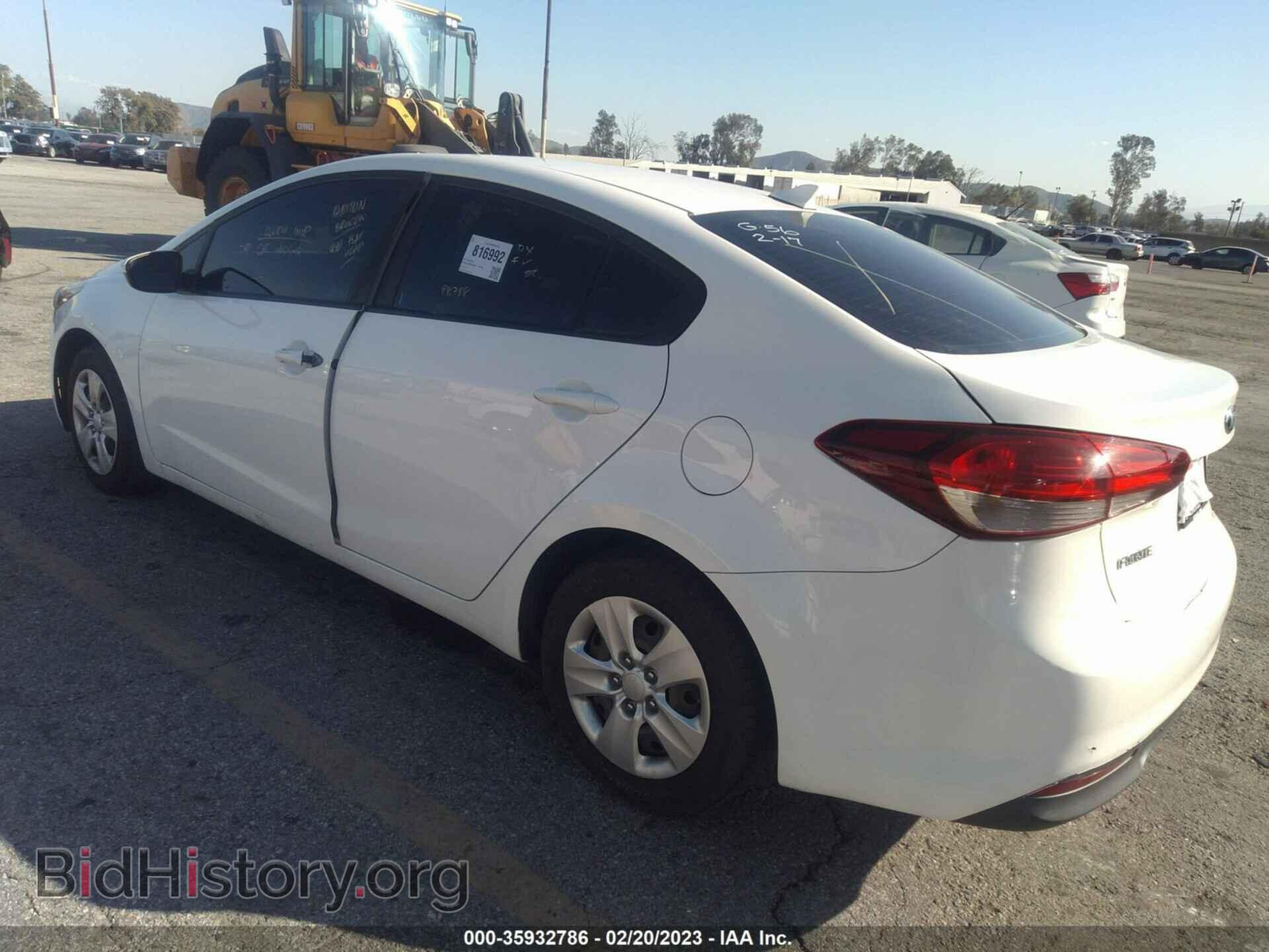 2017 KIA FORTE - VIN: 3KPFK4A79HE030284 - Фото 3
