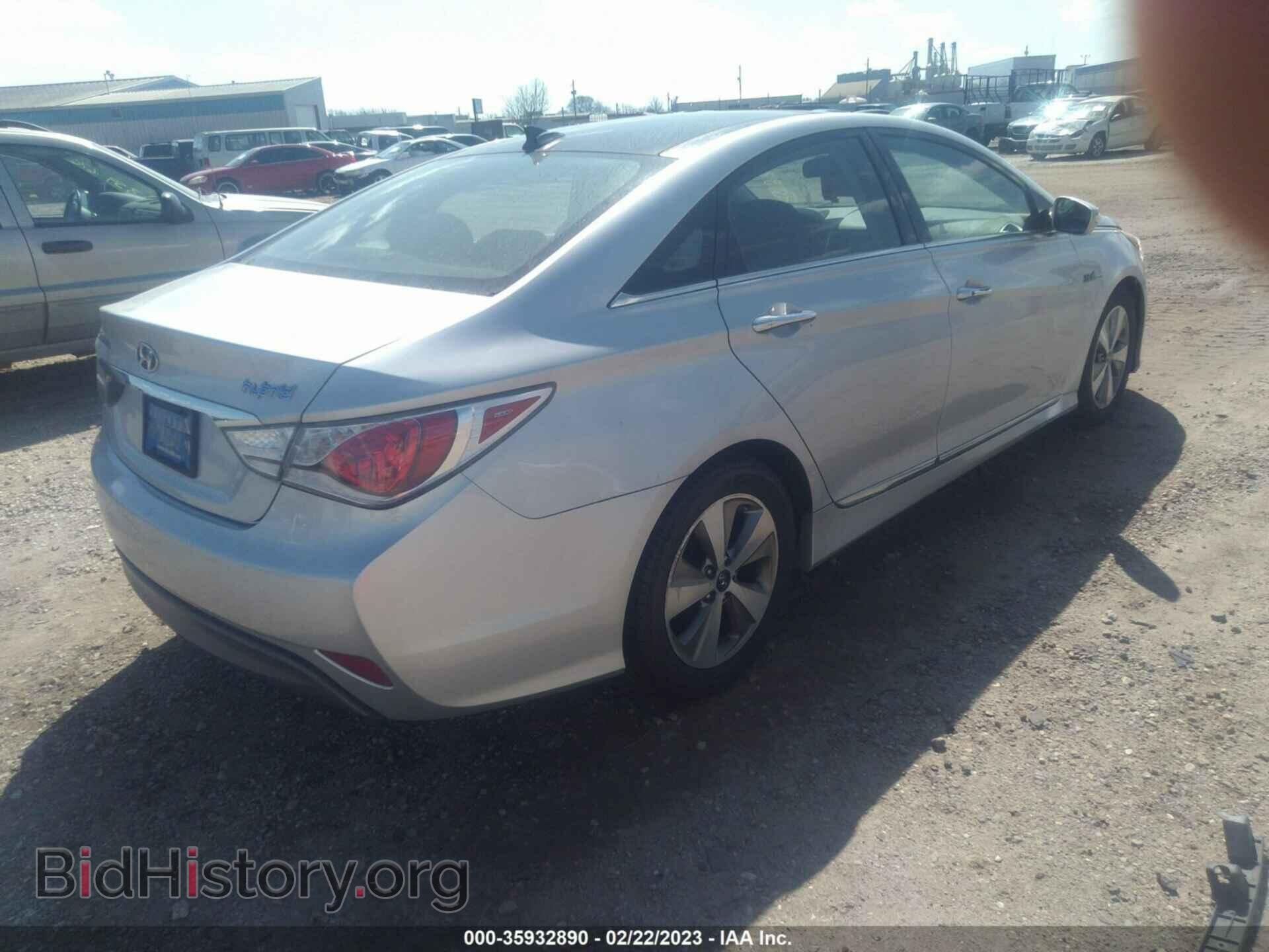 2012 HYUNDAI SONATA - VIN: KMHEC4A41CA061079 - Фото 4