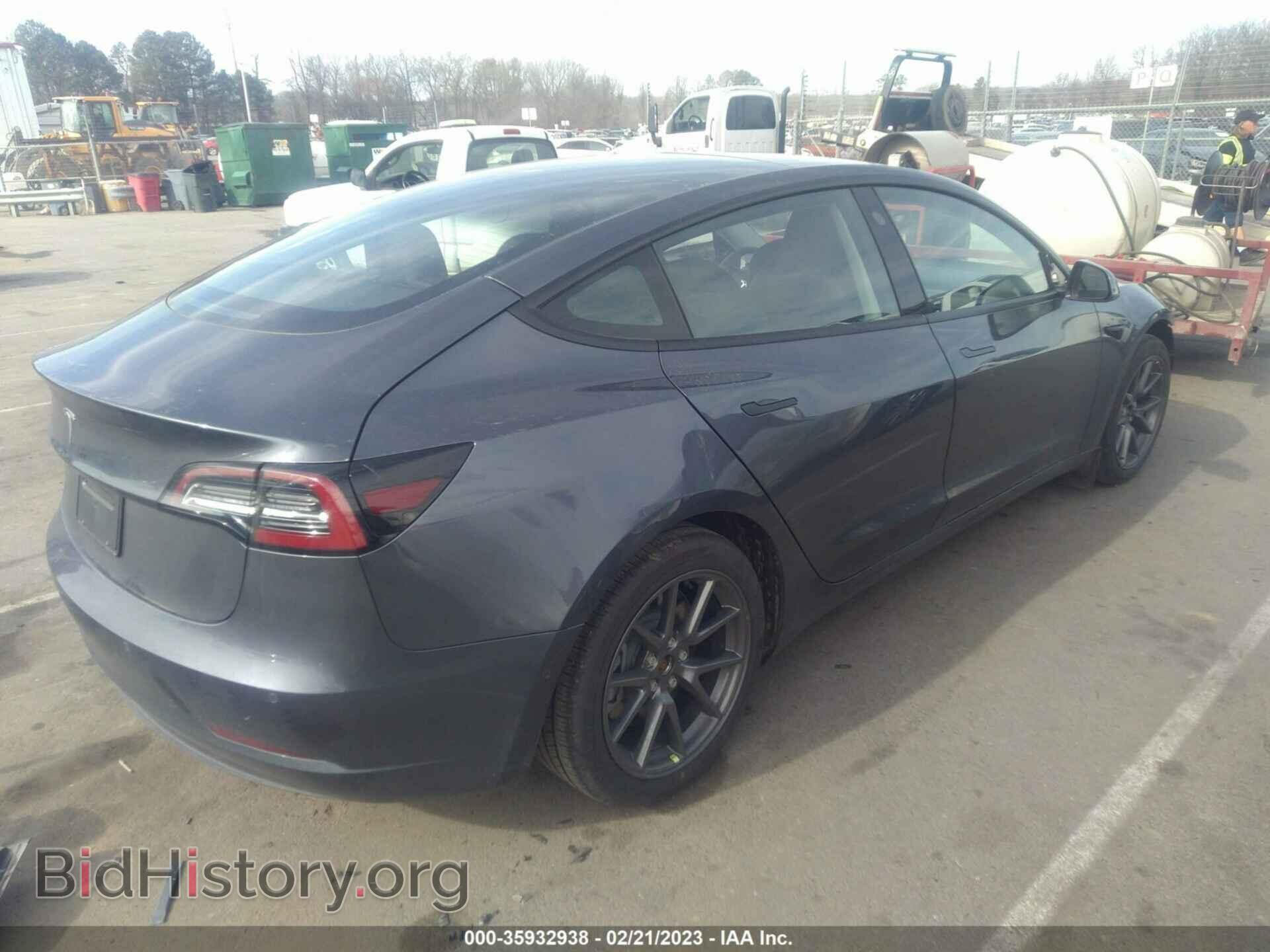 2022 TESLA MODEL 3 - VIN: 5YJ3E1EA3NF237483 - Photo 4