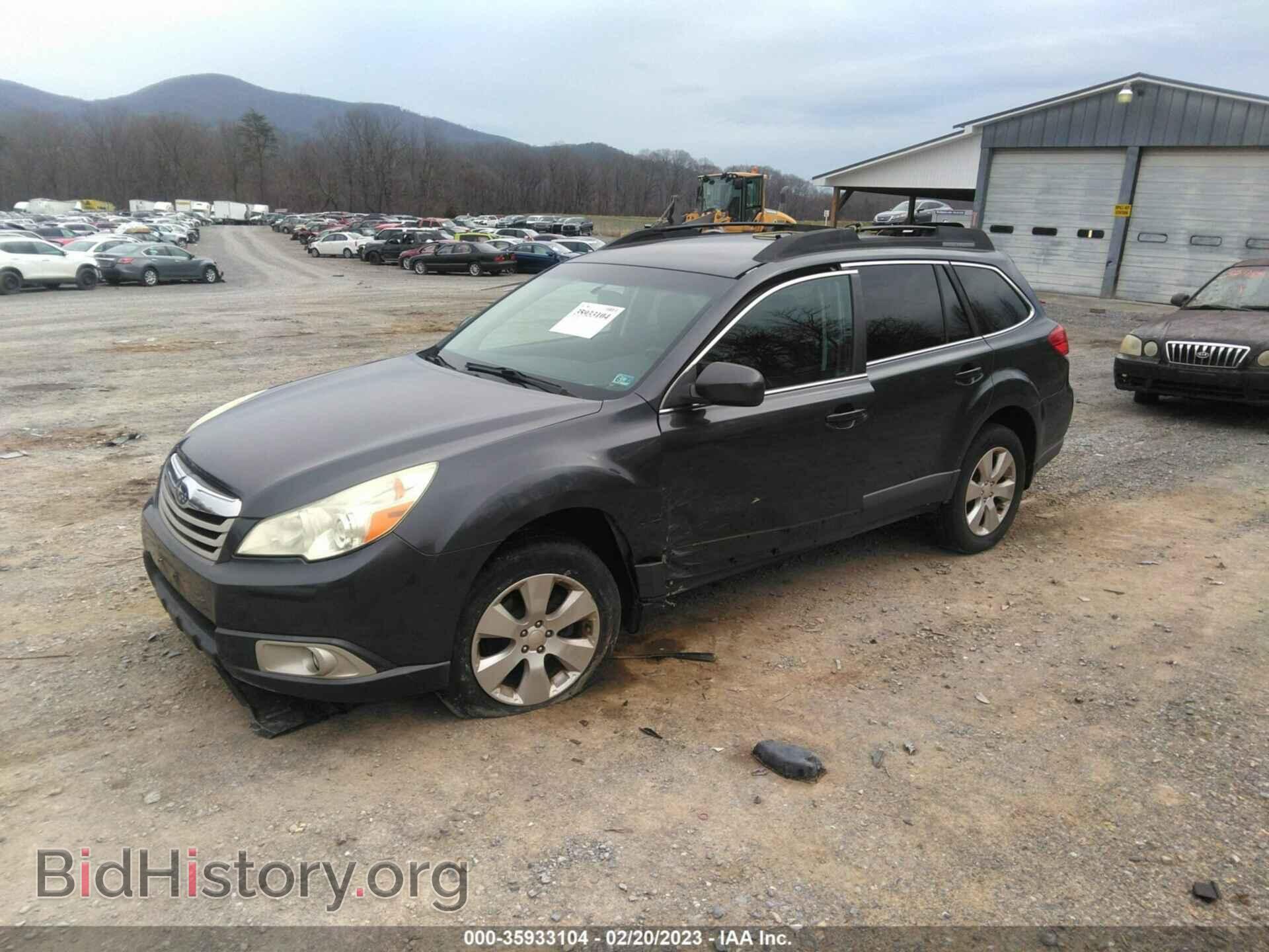 2011 SUBARU OUTBACK - VIN: 4S4BRBCC6B3324809 - Фото 2