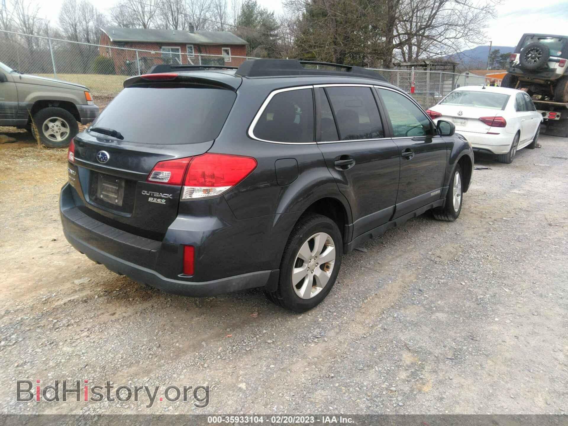 2011 SUBARU OUTBACK - VIN: 4S4BRBCC6B3324809 - Фото 4