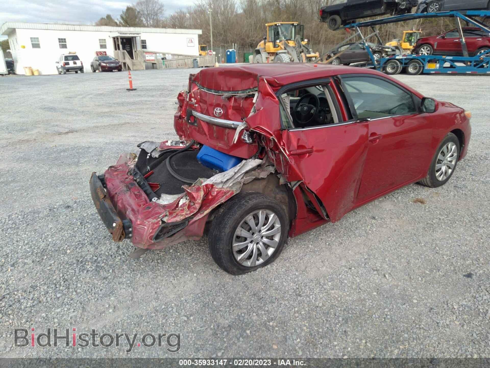 2013 TOYOTA COROLLA - VIN: JTDBU4EE2DJ122741 - Фото 4