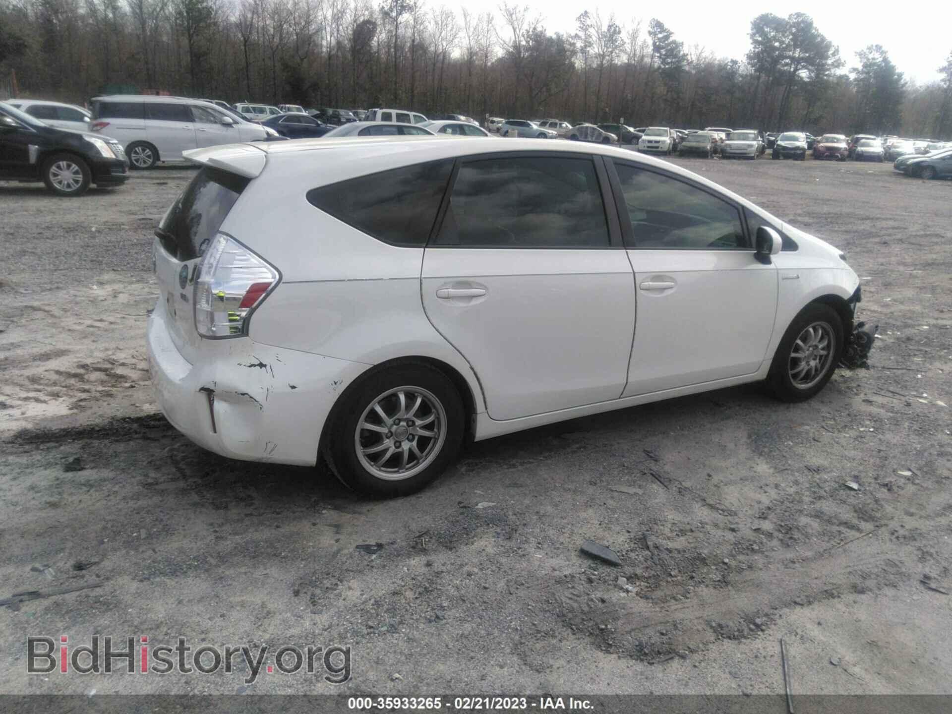 2012 TOYOTA PRIUS V - VIN: JTDZN3EU7C3149899 - Фото 4