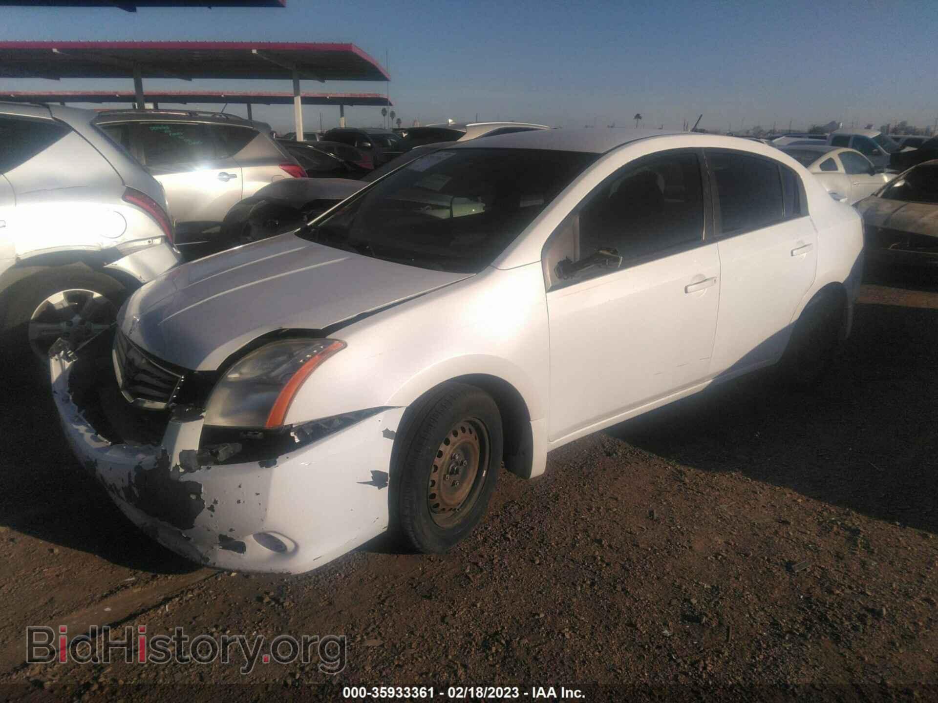 2011 NISSAN SENTRA - VIN: 3N1AB6AP1BL616604 - Фото 2